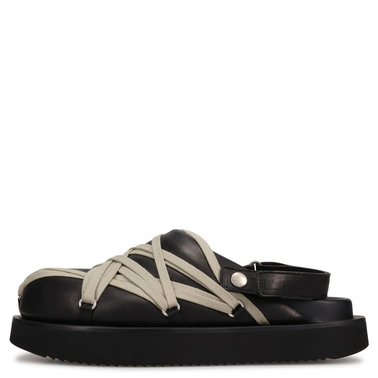 PADDED MEGALACE PLATFORM / 098:BLACK/PEARL