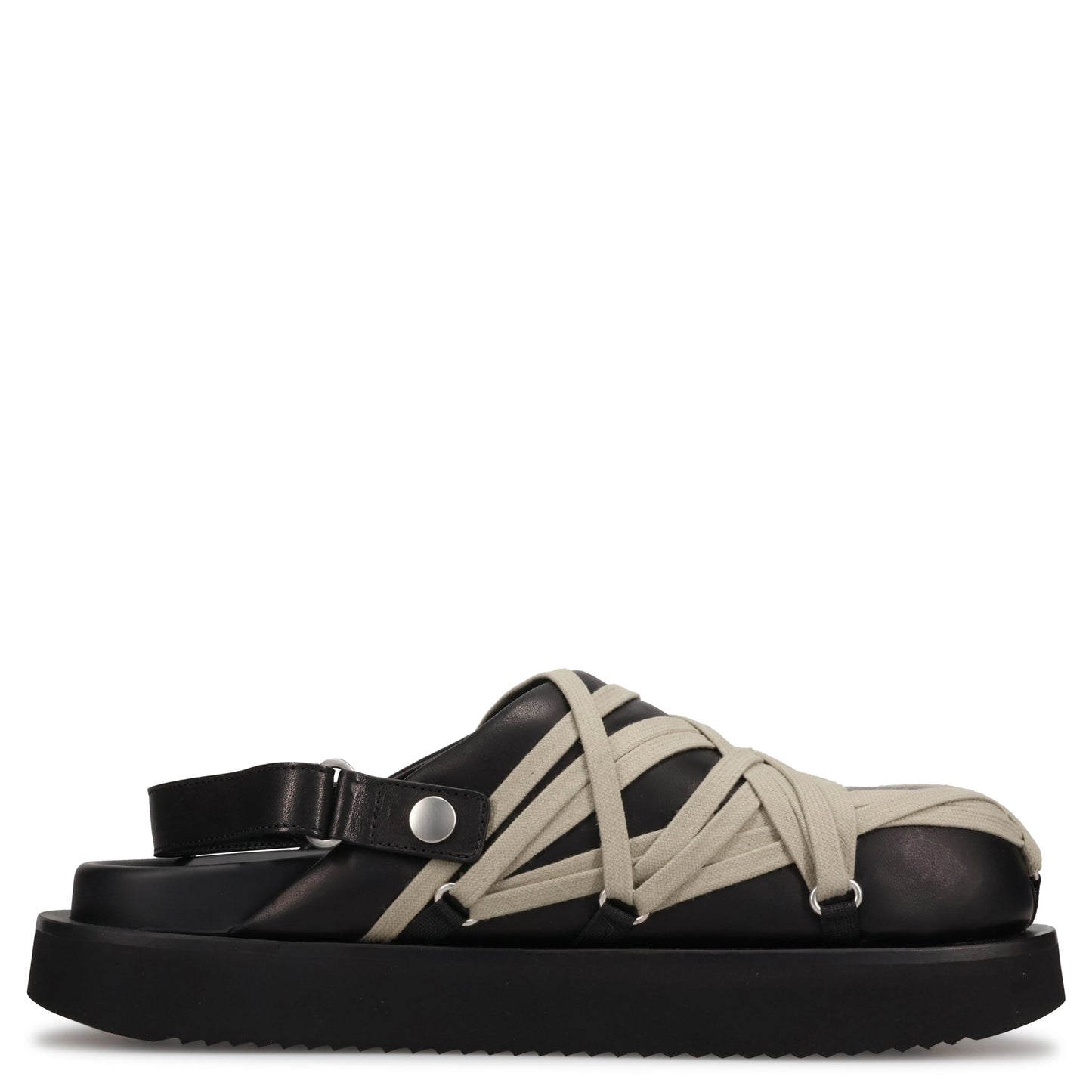 PADDED MEGALACE PLATFORM / 098:BLACK/PEARL