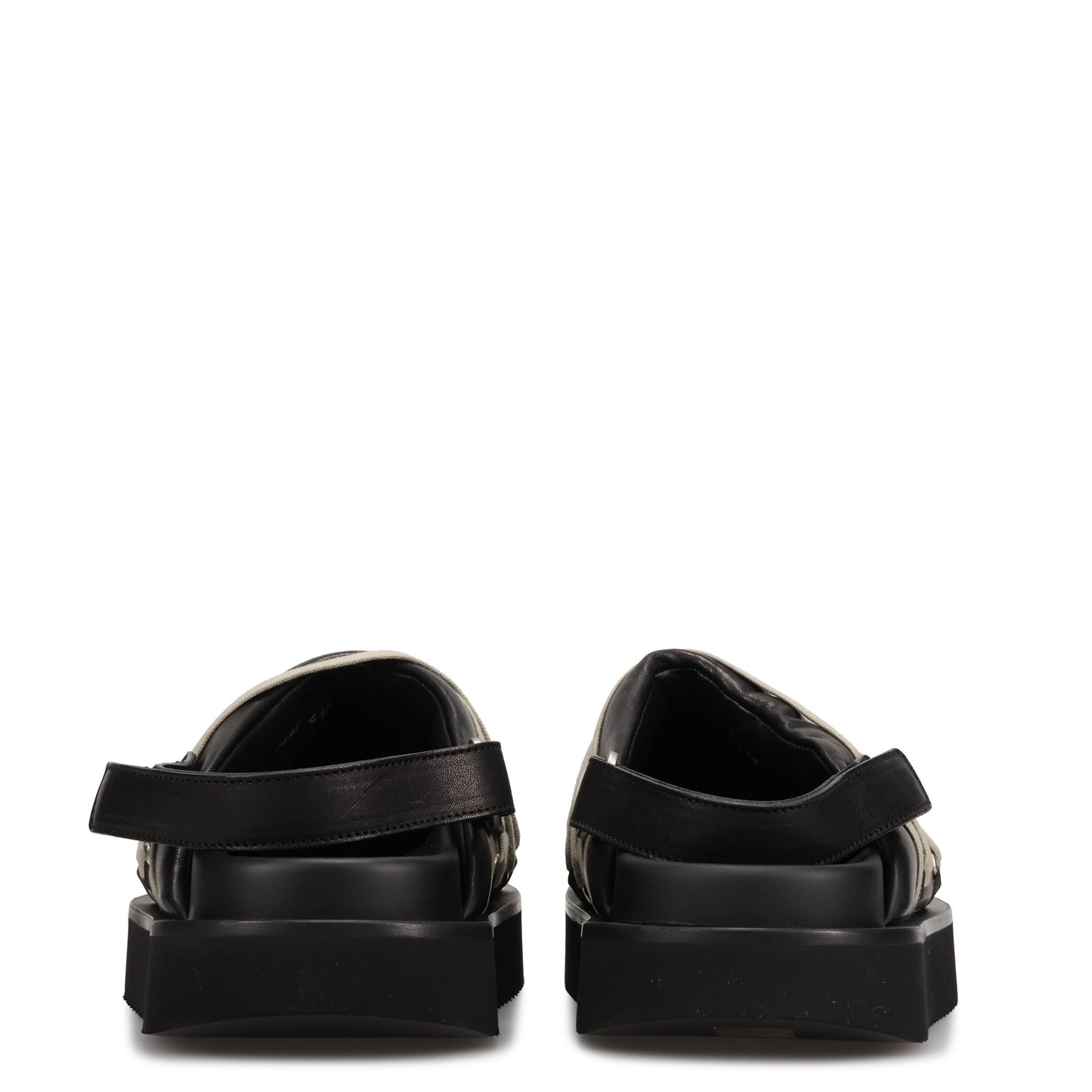 PADDED MEGALACE PLATFORM / 098:BLACK/PEARL