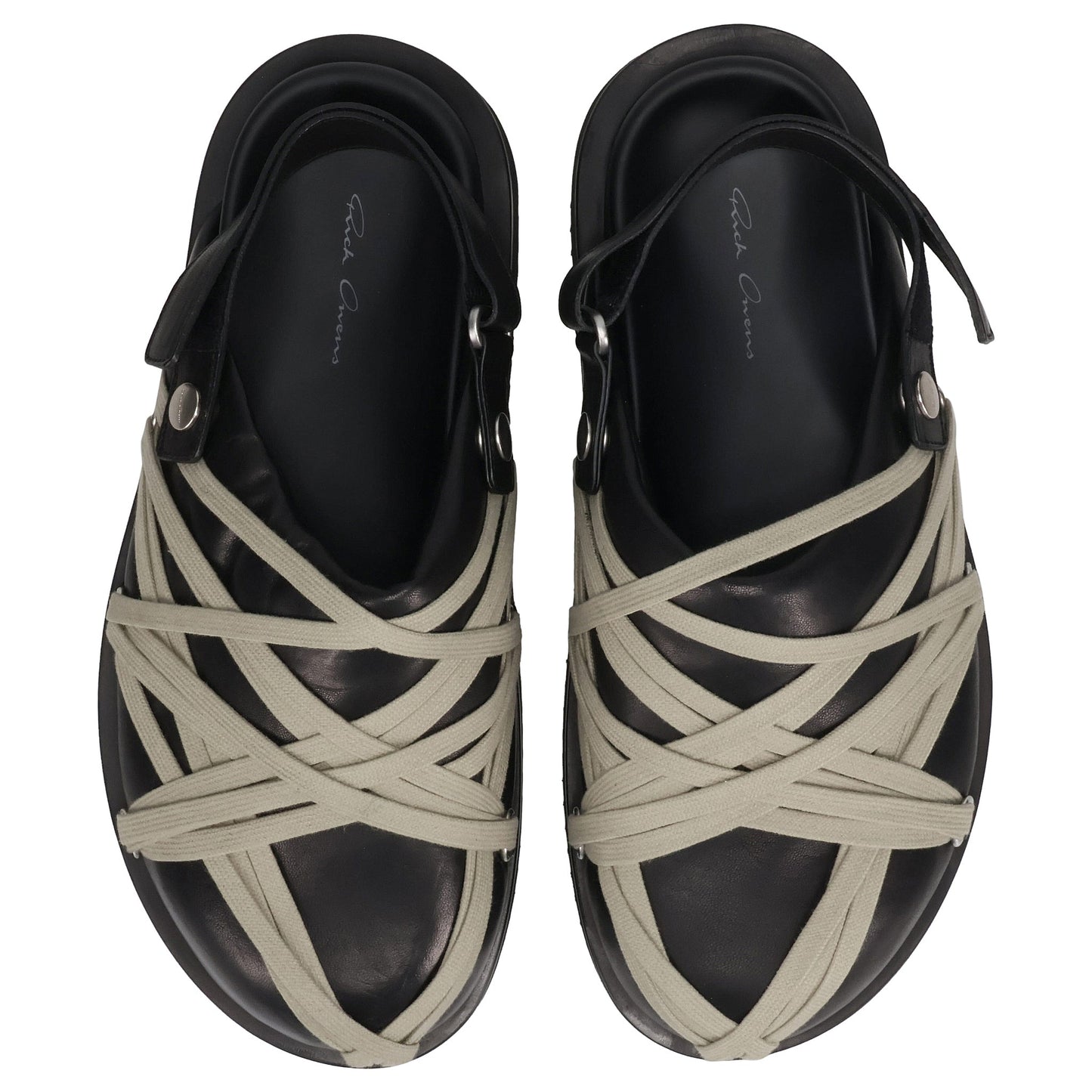 PADDED MEGALACE PLATFORM / 098:BLACK/PEARL