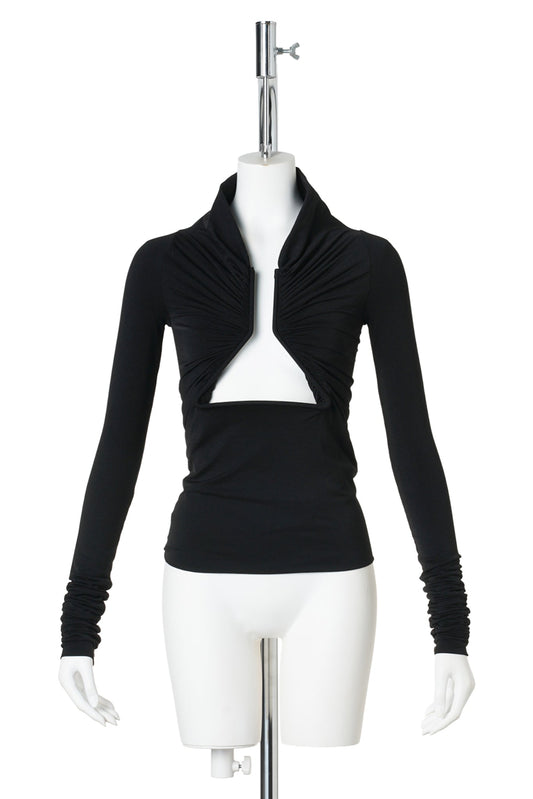 W JERSEY LS PRONG / 009:BLACK