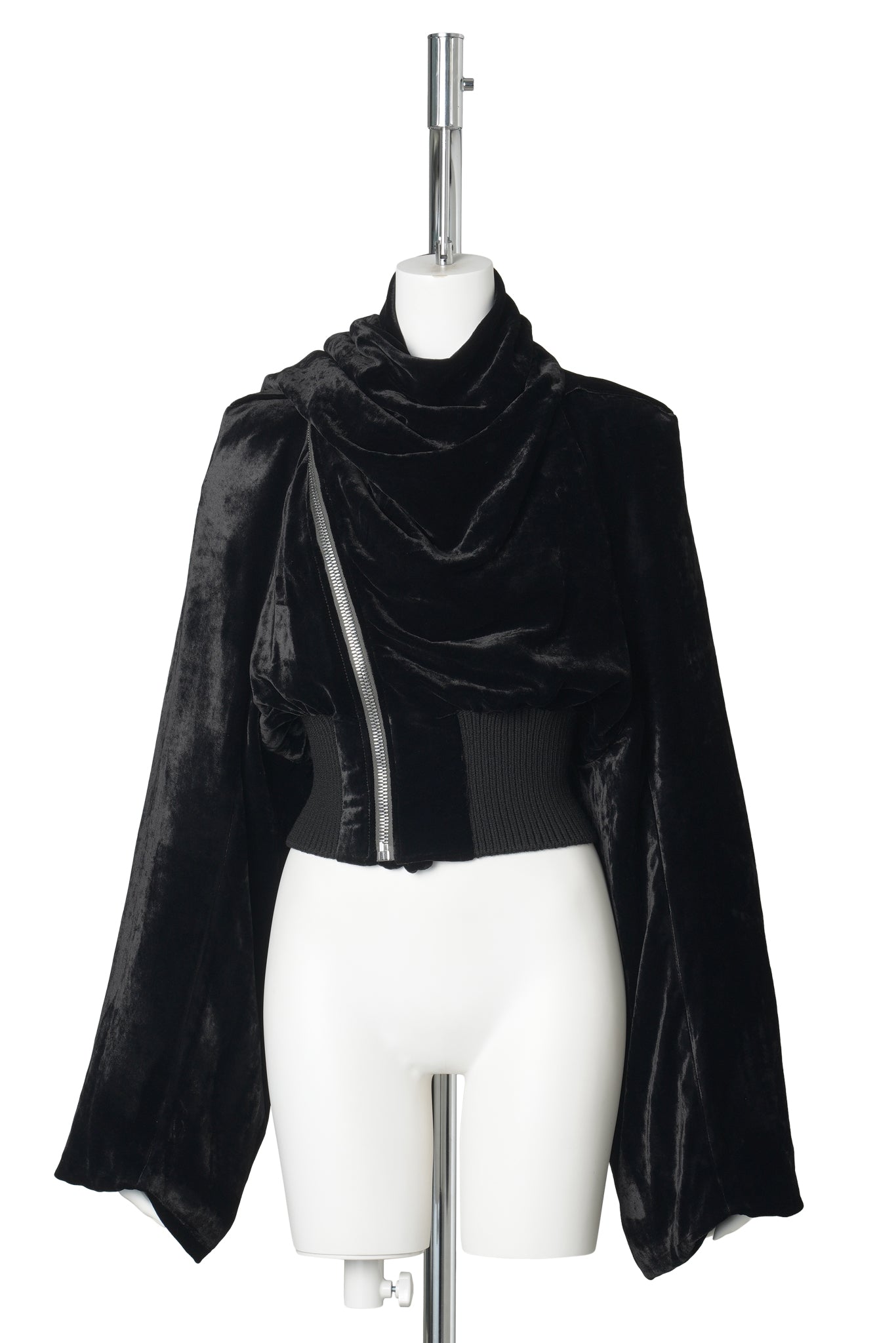 W SCARF FLIGHT / 009:BLACK