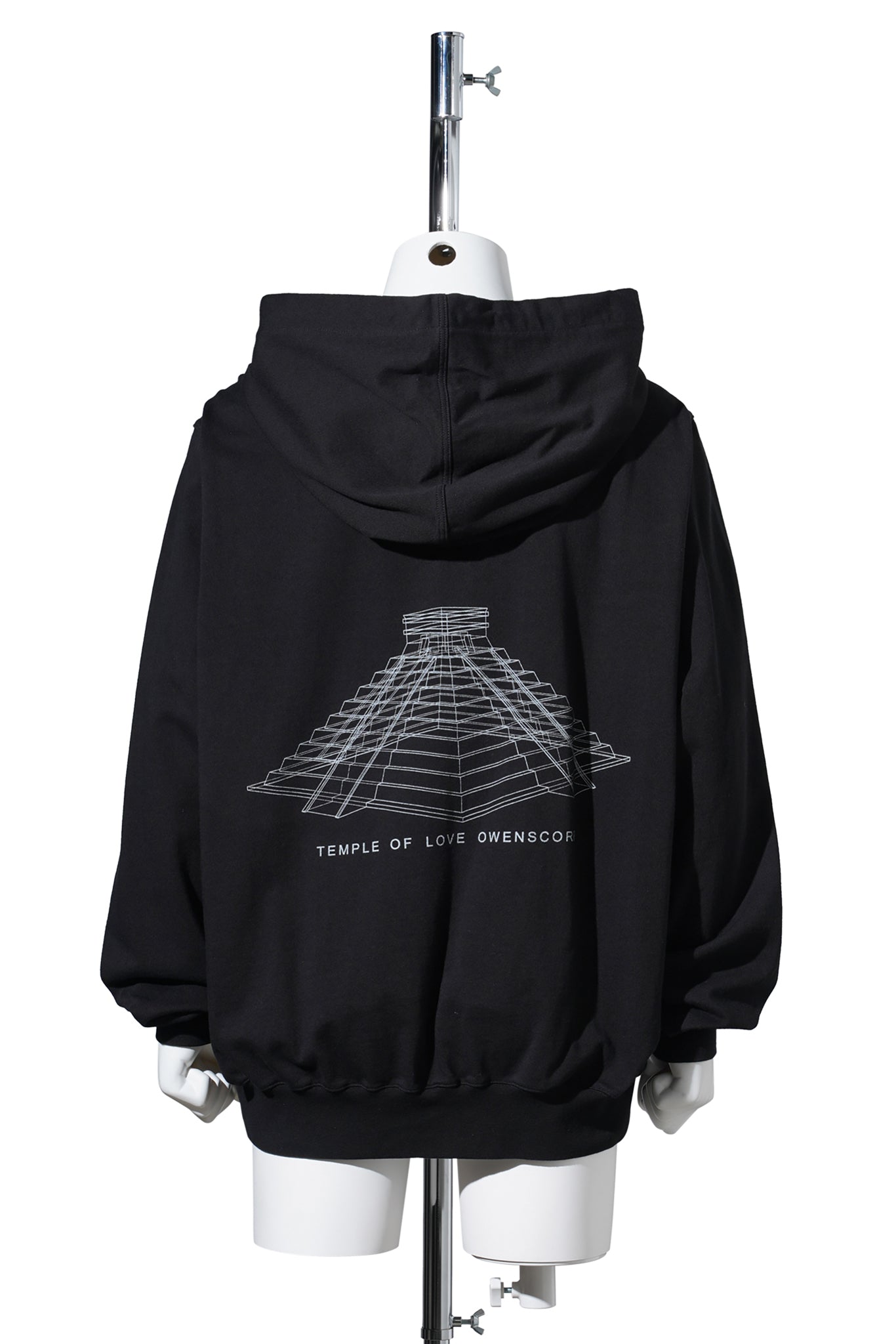 HOODIE / 911:BLACK/MILK