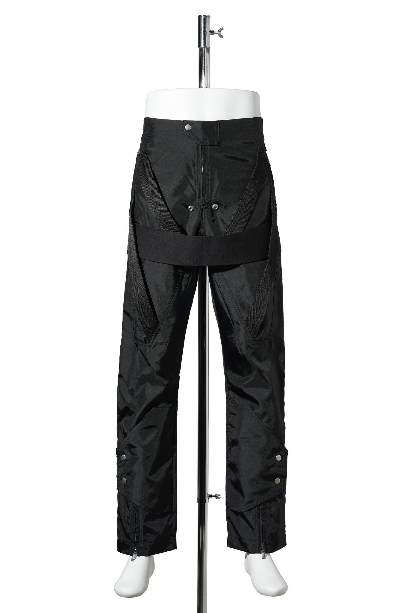 MEGASTRAPPED MOTOPANTS / 009:BLACK