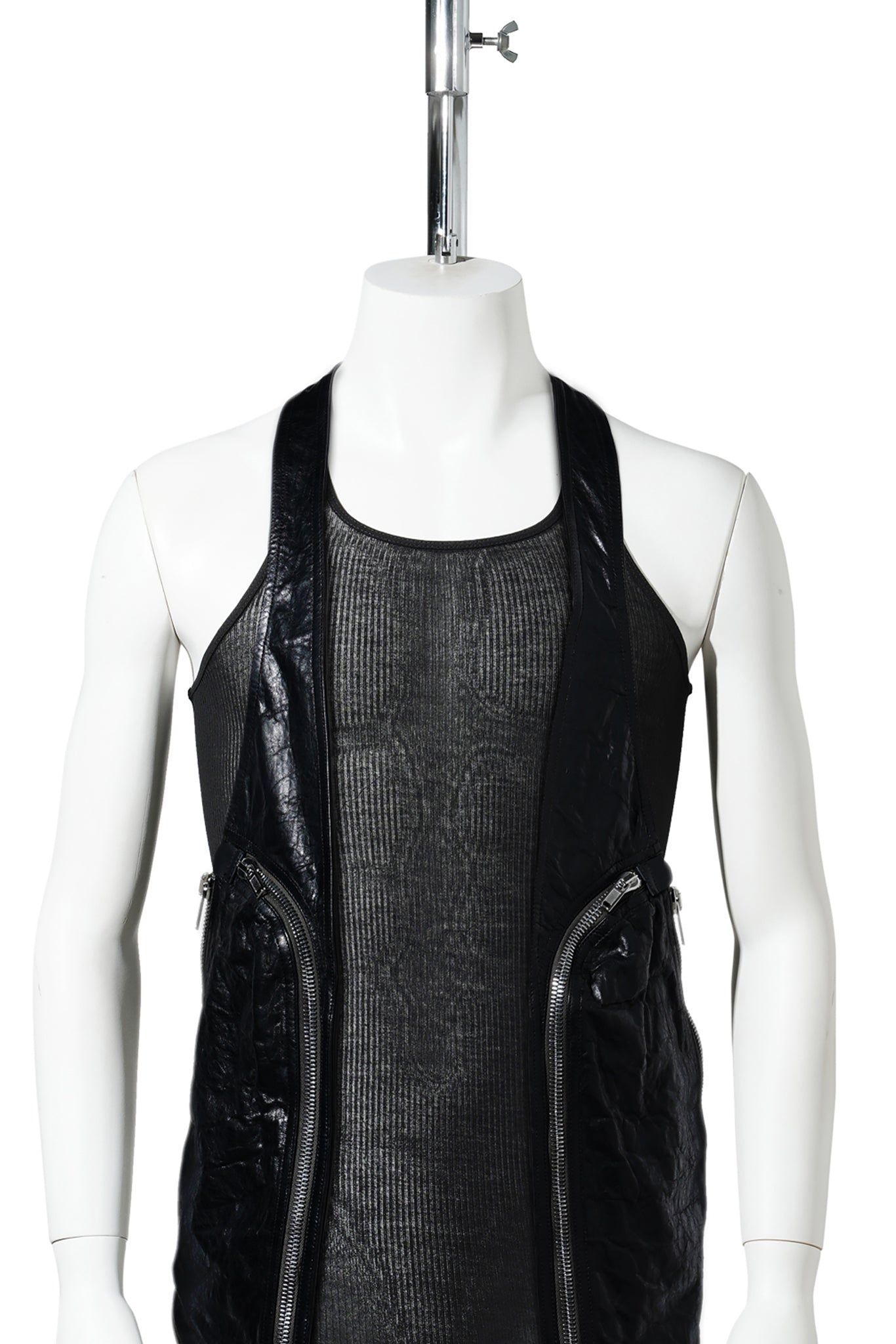BAUHAUS VEST / 009:BLACK