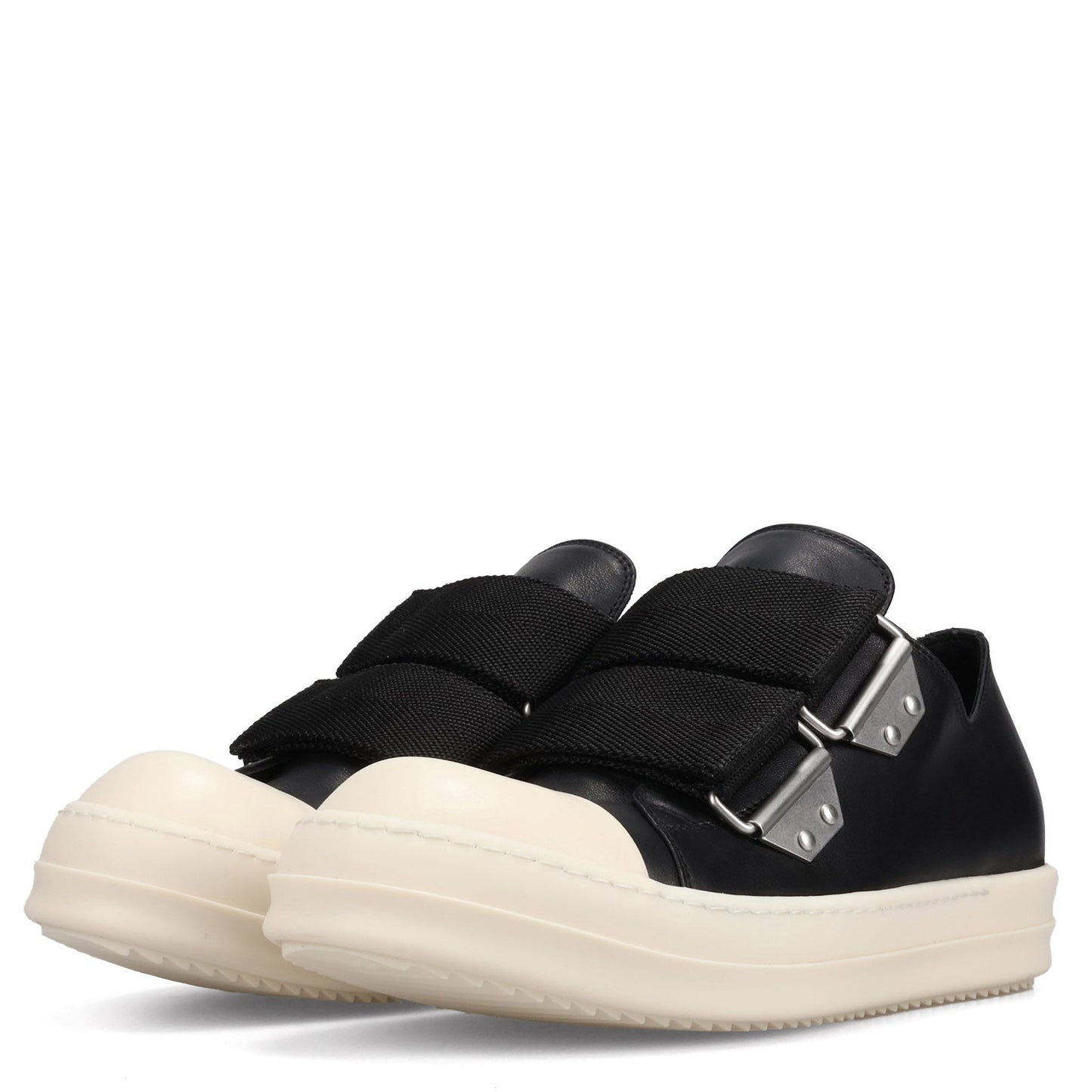 LOW STRAP SNEAKS / 911:BLACK/MILK/MILK
