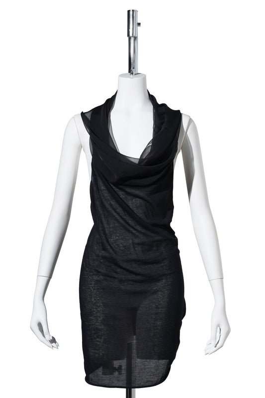 W SUNBURN HALTER / 009:BLACK