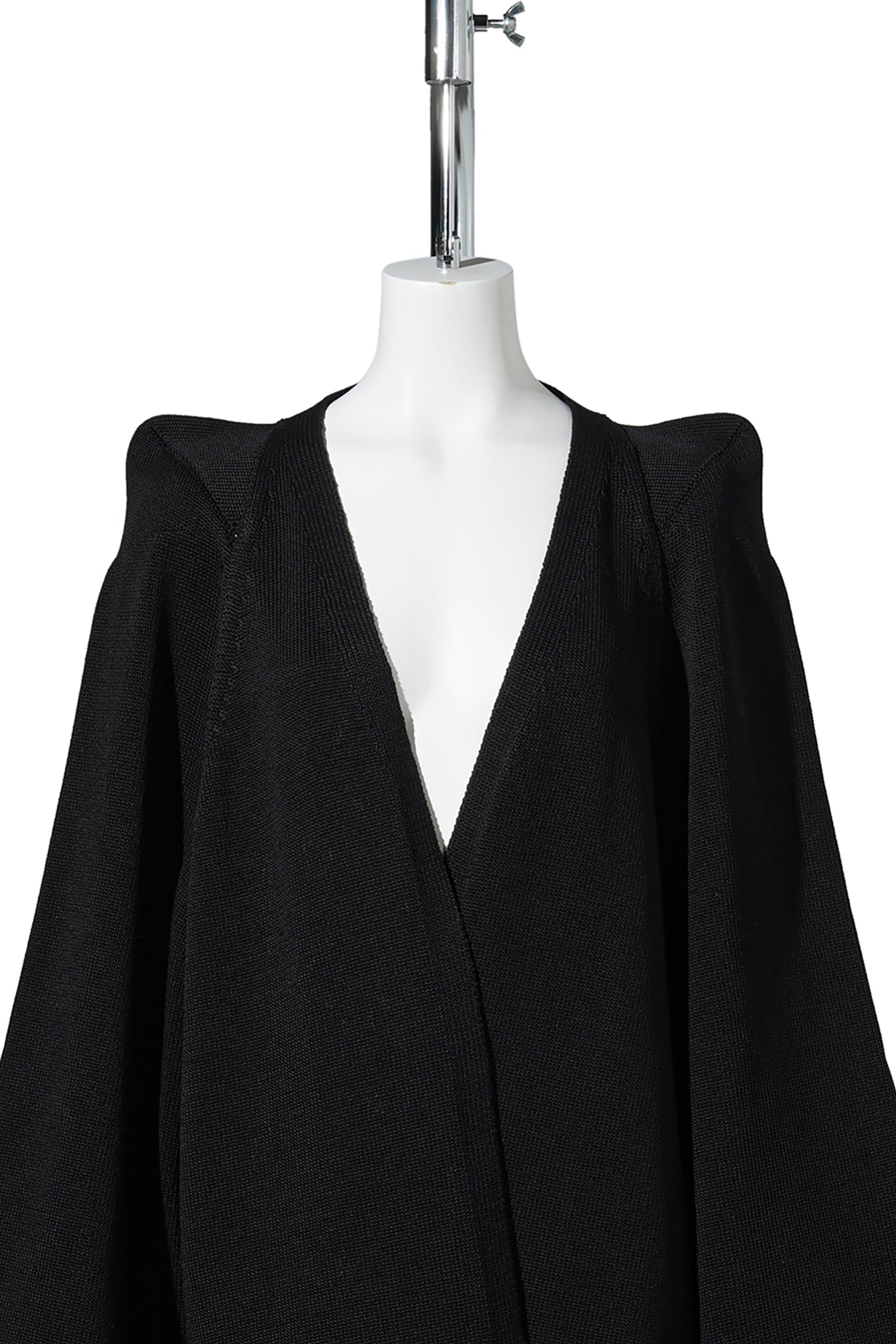 W CON CARDIGAN / 009:BLACK