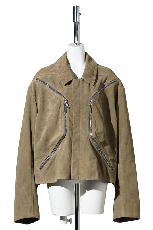 W HEIZER MAC JACKET / 104:SUMI BROWN
