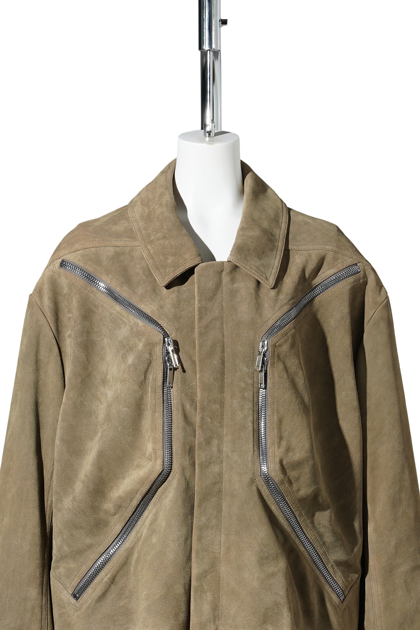 W HEIZER MAC JACKET / 104:SUMI BROWN