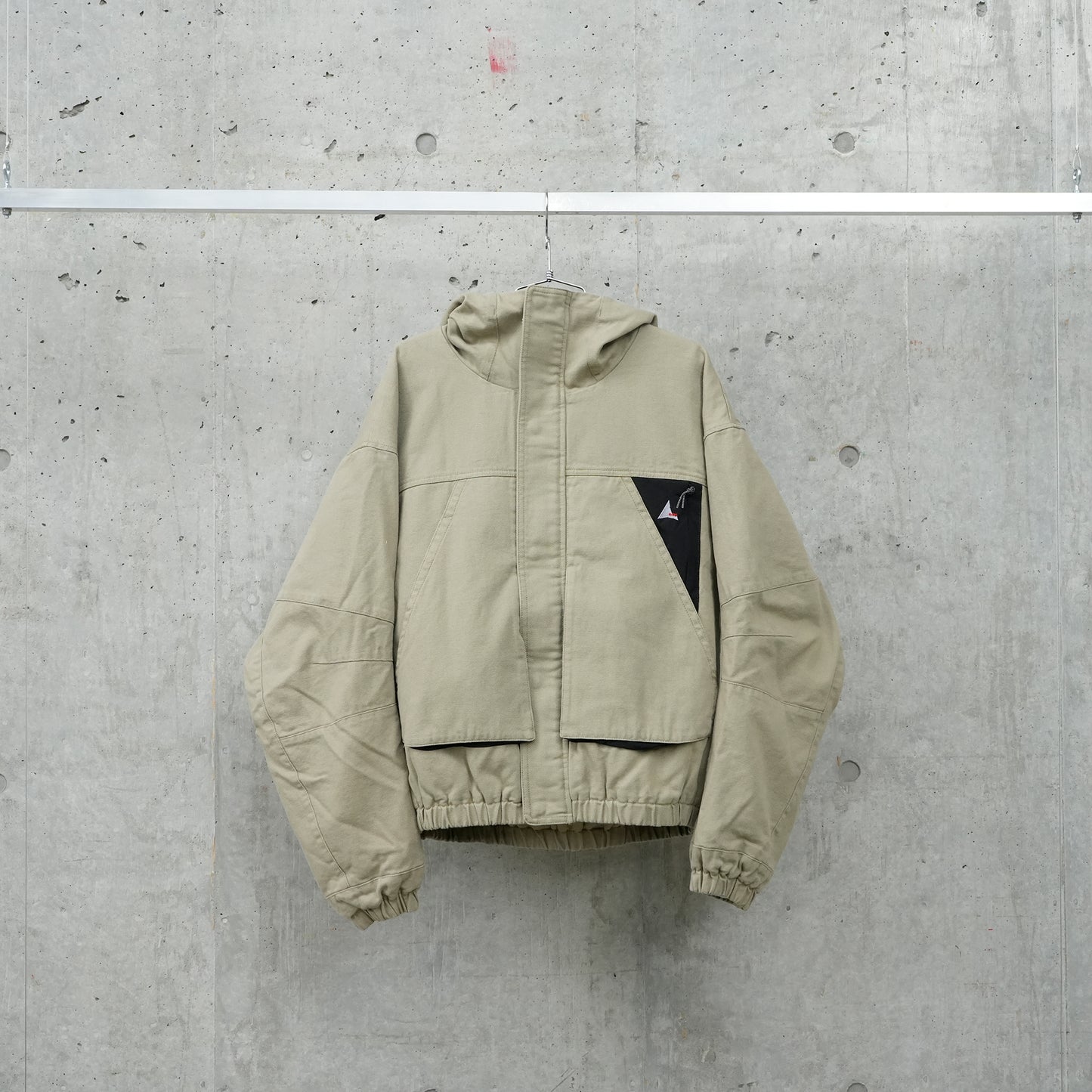 CANVAS COTTON JACKET / TAUPE