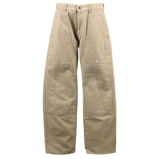 CANVAS COTTON TROUSER / TAUPE