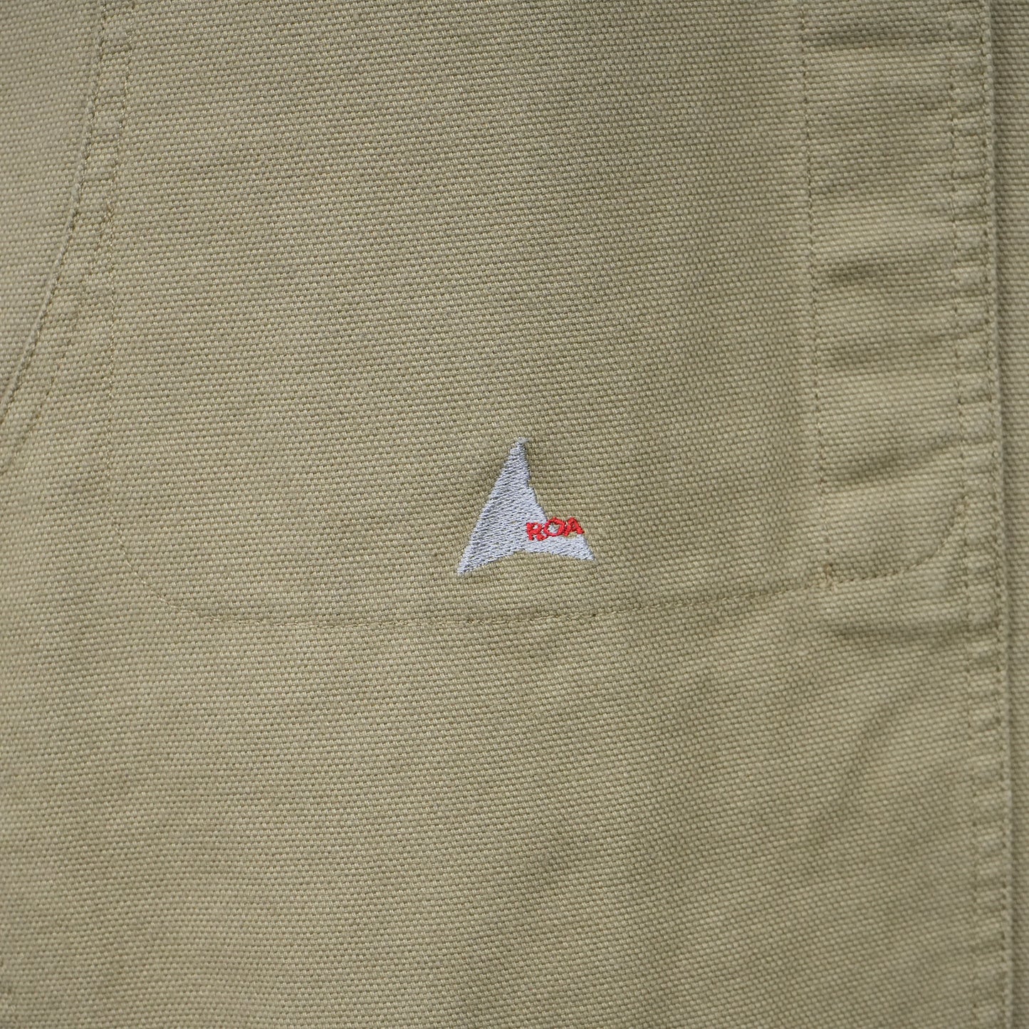 CANVAS COTTON TROUSER / TAUPE