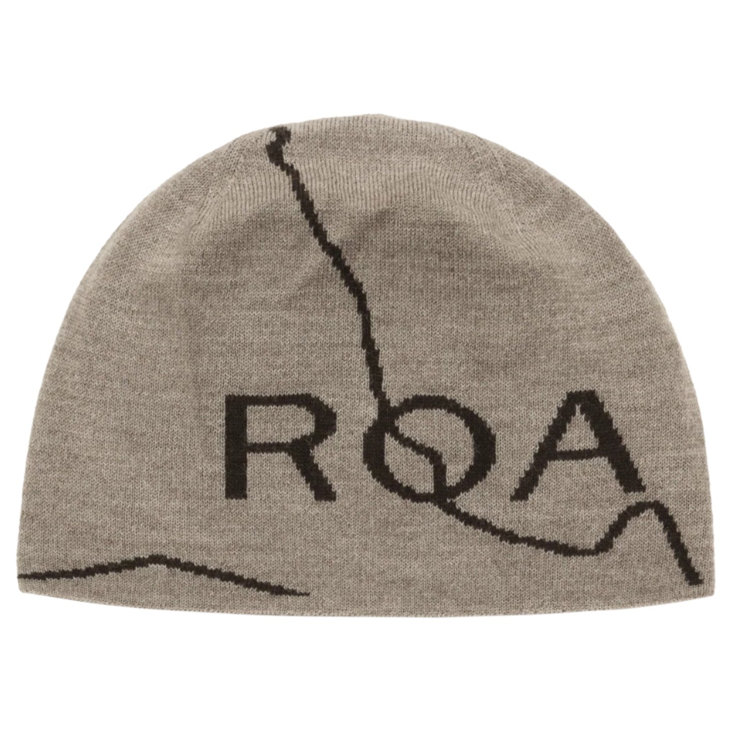 BEANIE LOGO / TAUPE