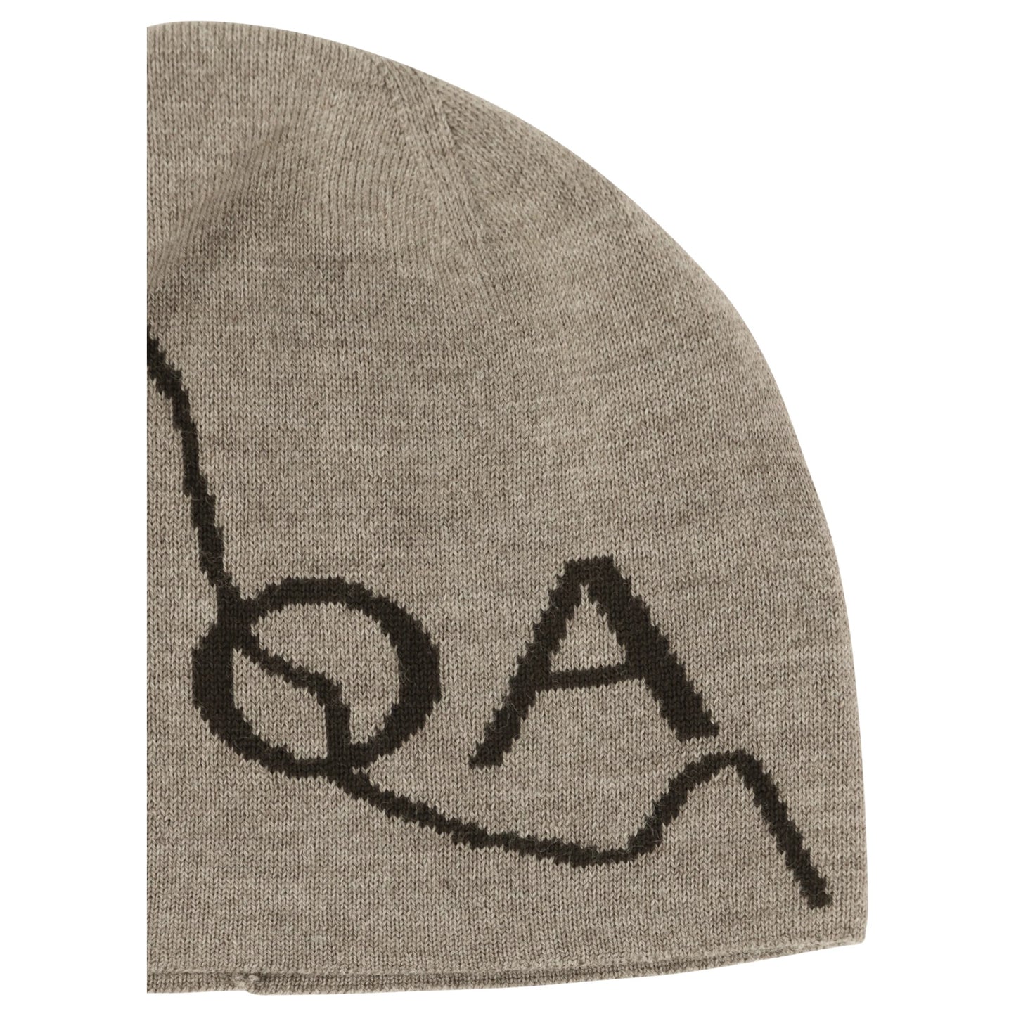 BEANIE LOGO / TAUPE