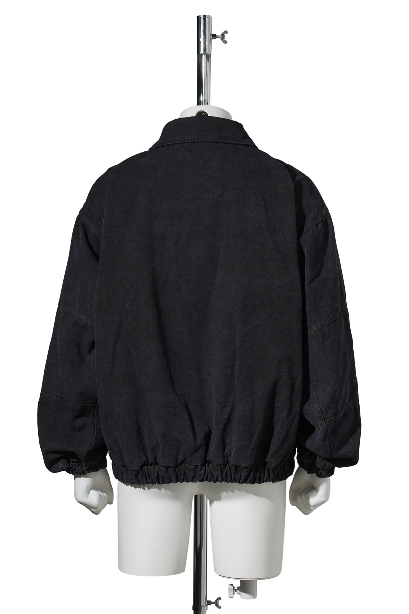 ASH CANVAS JACKET / WASHED BLACK