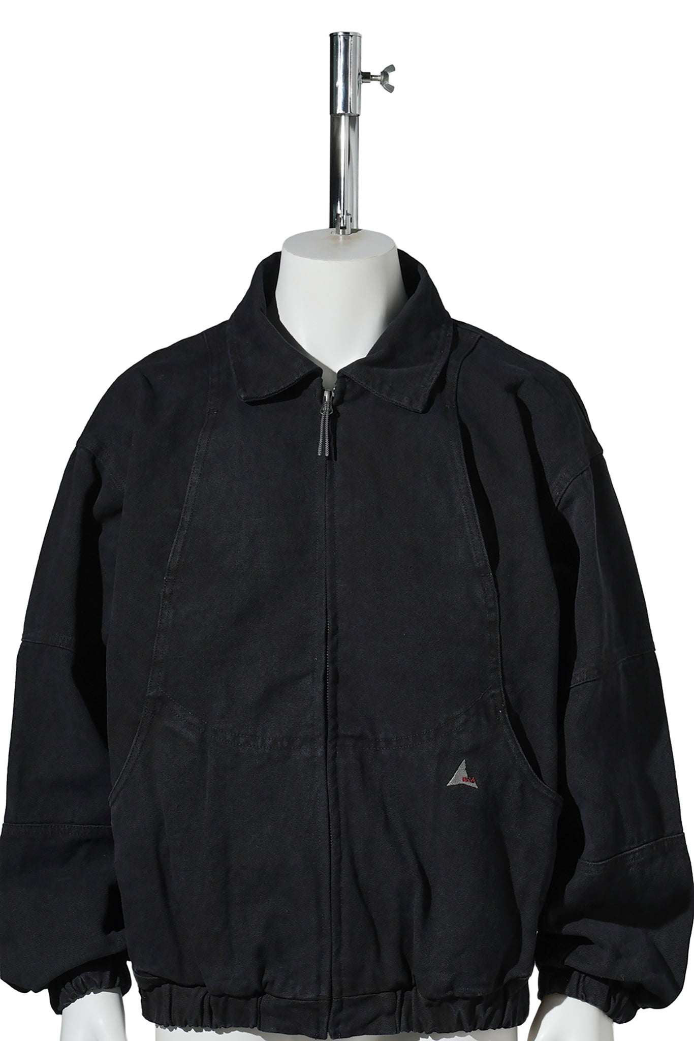 ASH CANVAS JACKET / WASHED BLACK