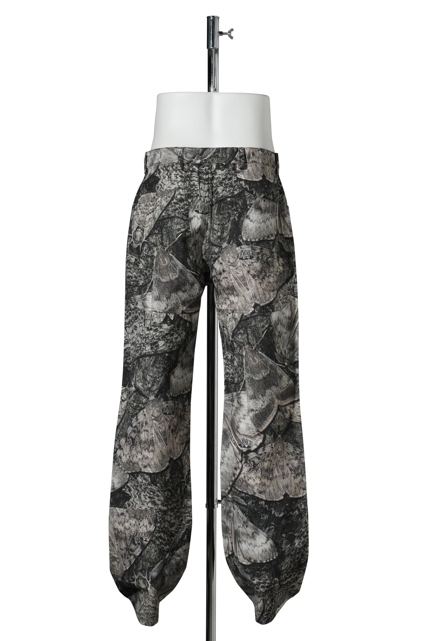 FOMES MOTH PRINT DOUBLE KNEE PANT / BROWN