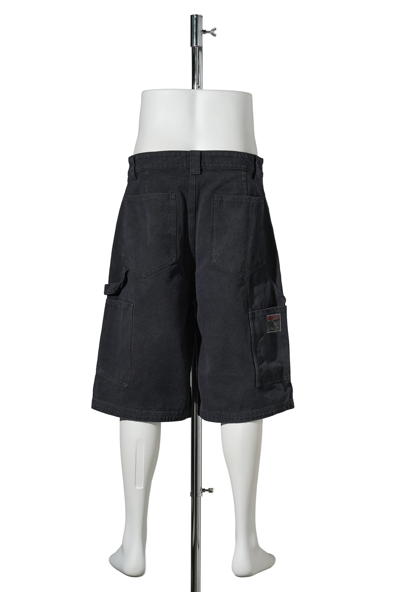 ASH CANVAS SHORTS / WASHED BLACK