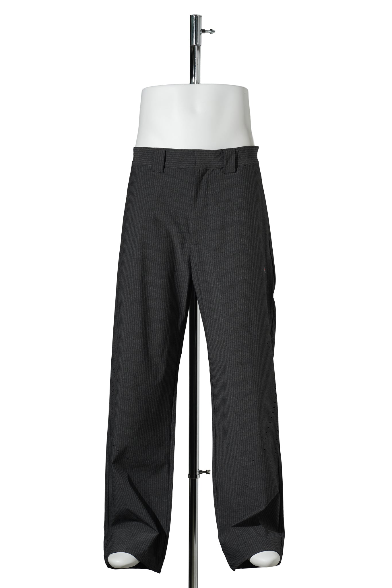 NUMB PINSTRIPED PACKABLE PANTS / BLACK