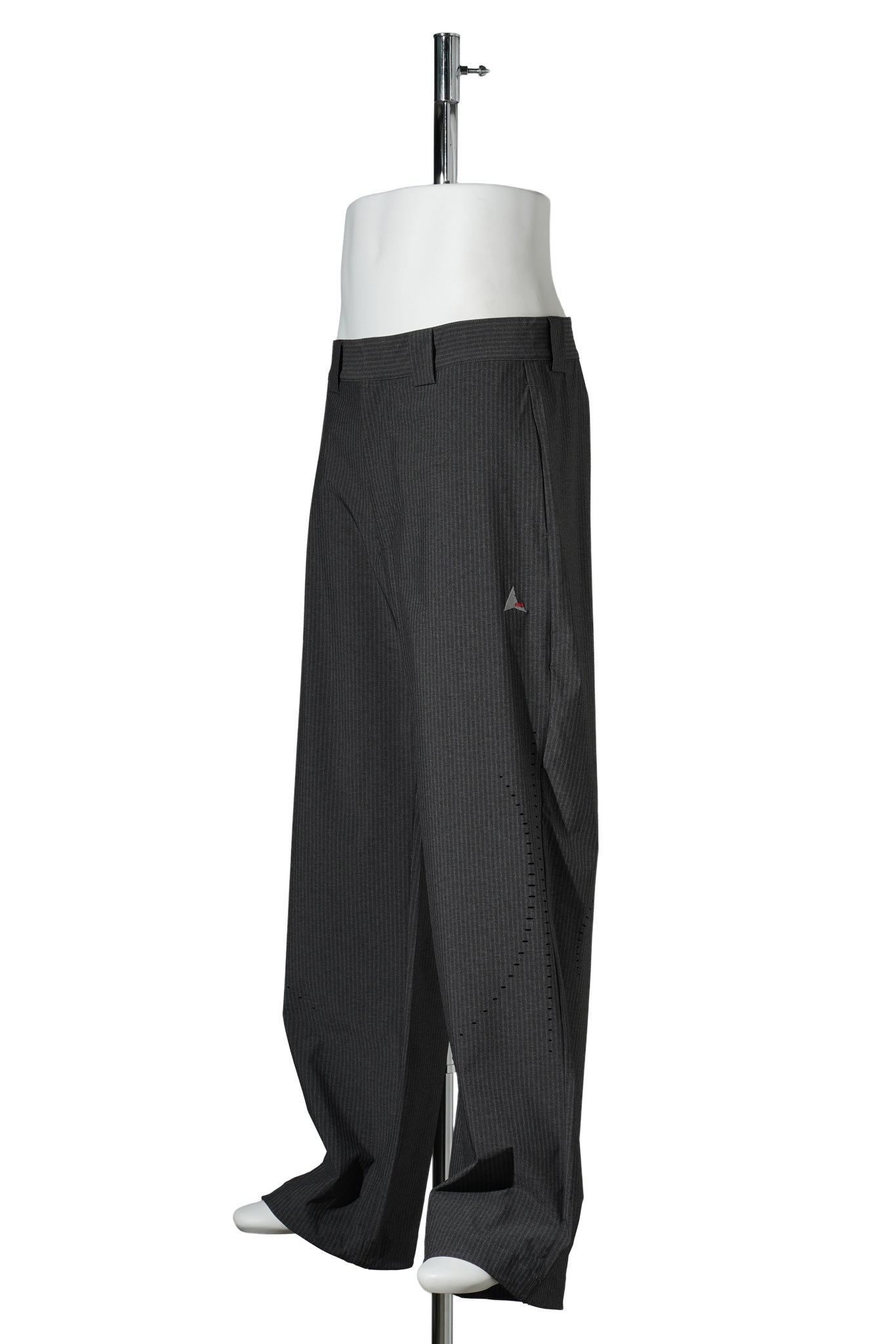 NUMB PINSTRIPED PACKABLE PANTS / BLACK