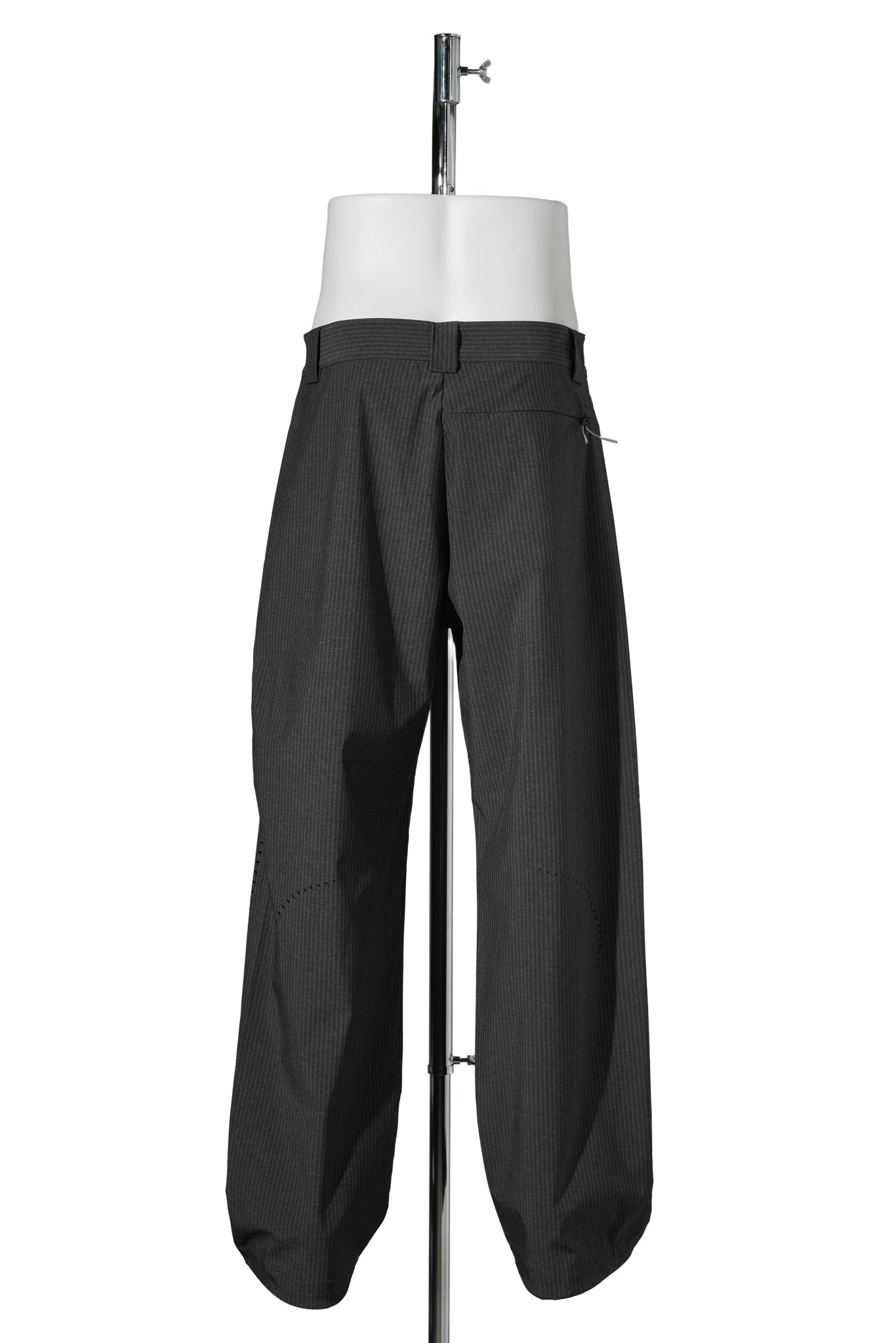 NUMB PINSTRIPED PACKABLE PANTS / BLACK