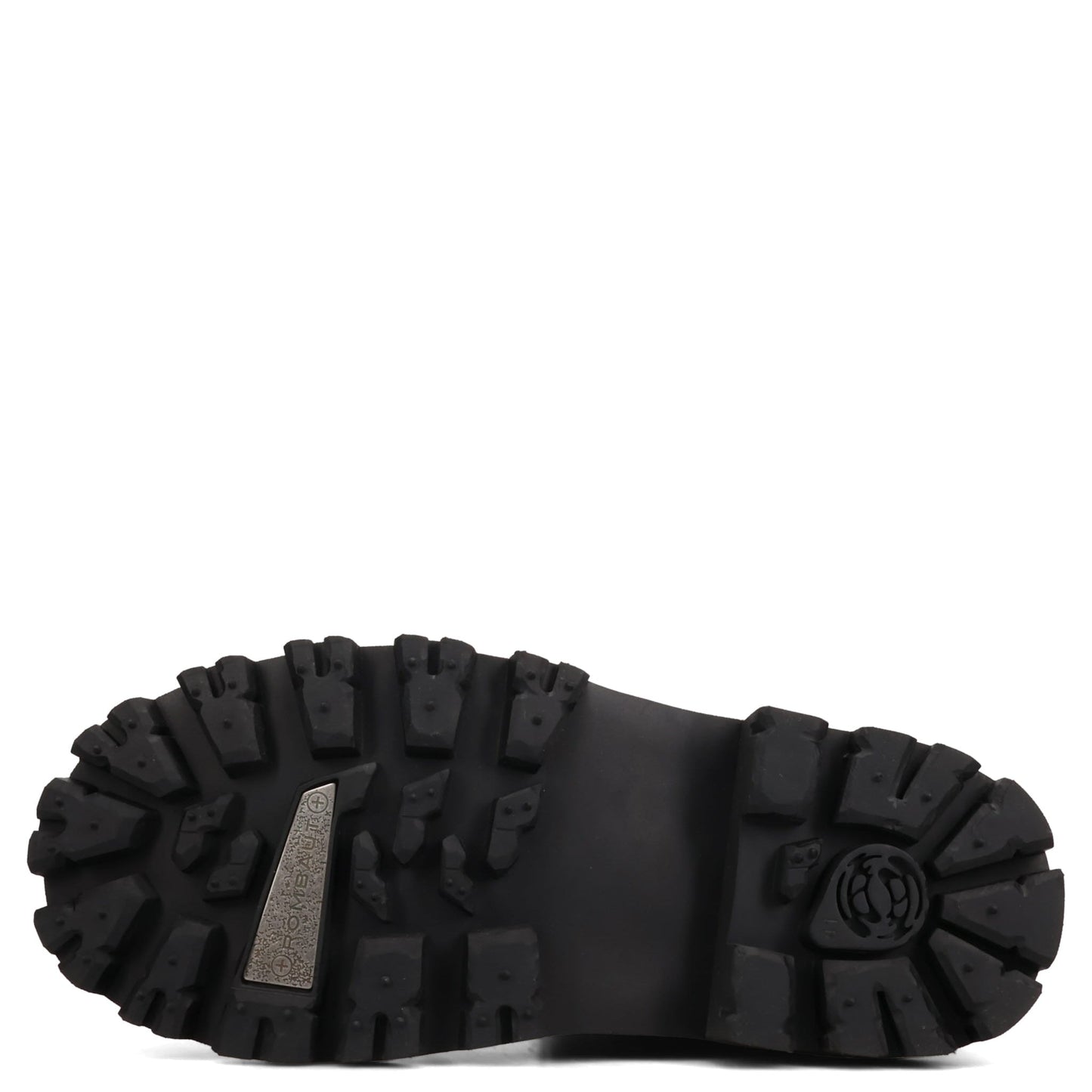 BOOT WITH CREASED TOE / BLACK