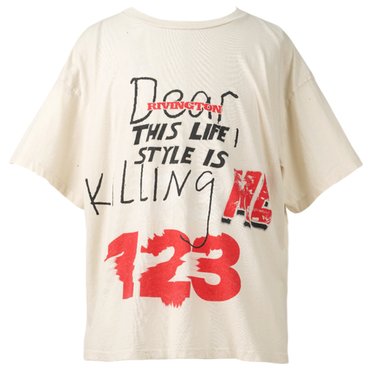 KILLING ME SS TEE / WHITE