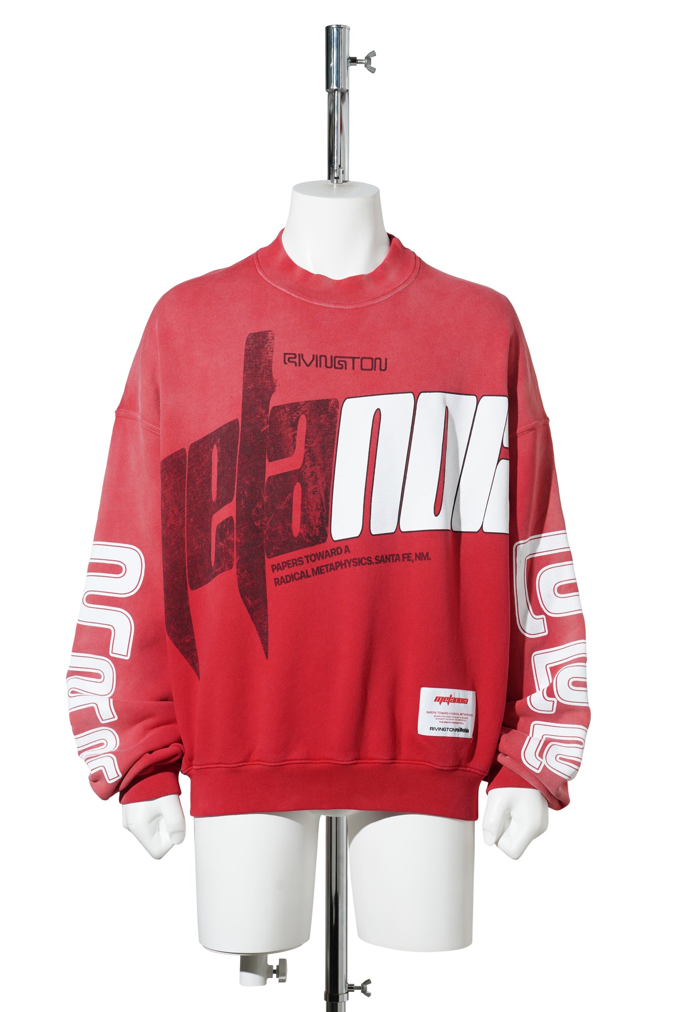 ALL THINGS NEW CVA CREWNECK / META RED