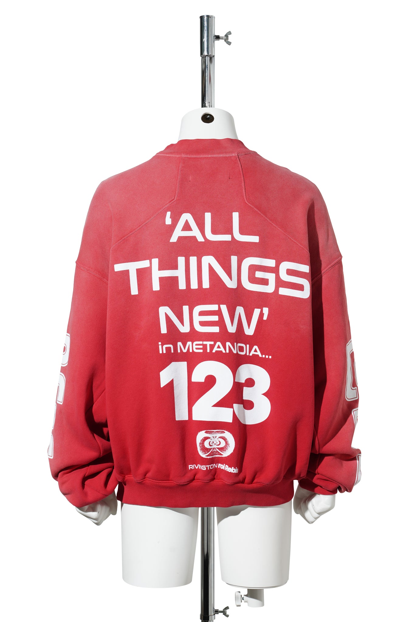 ALL THINGS NEW CVA CREWNECK / META RED