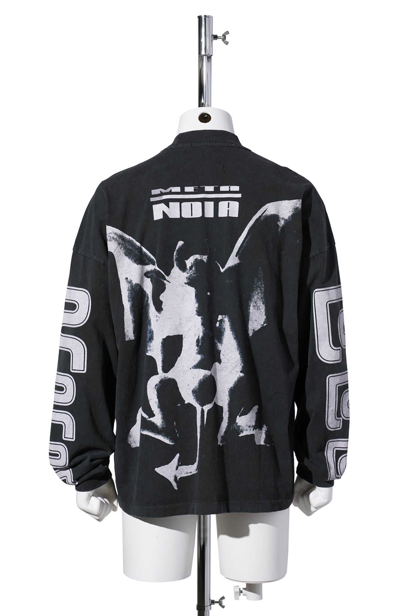 ULTRA METAMOTH VINTAGE LS TEE / VINTAGE BLACK