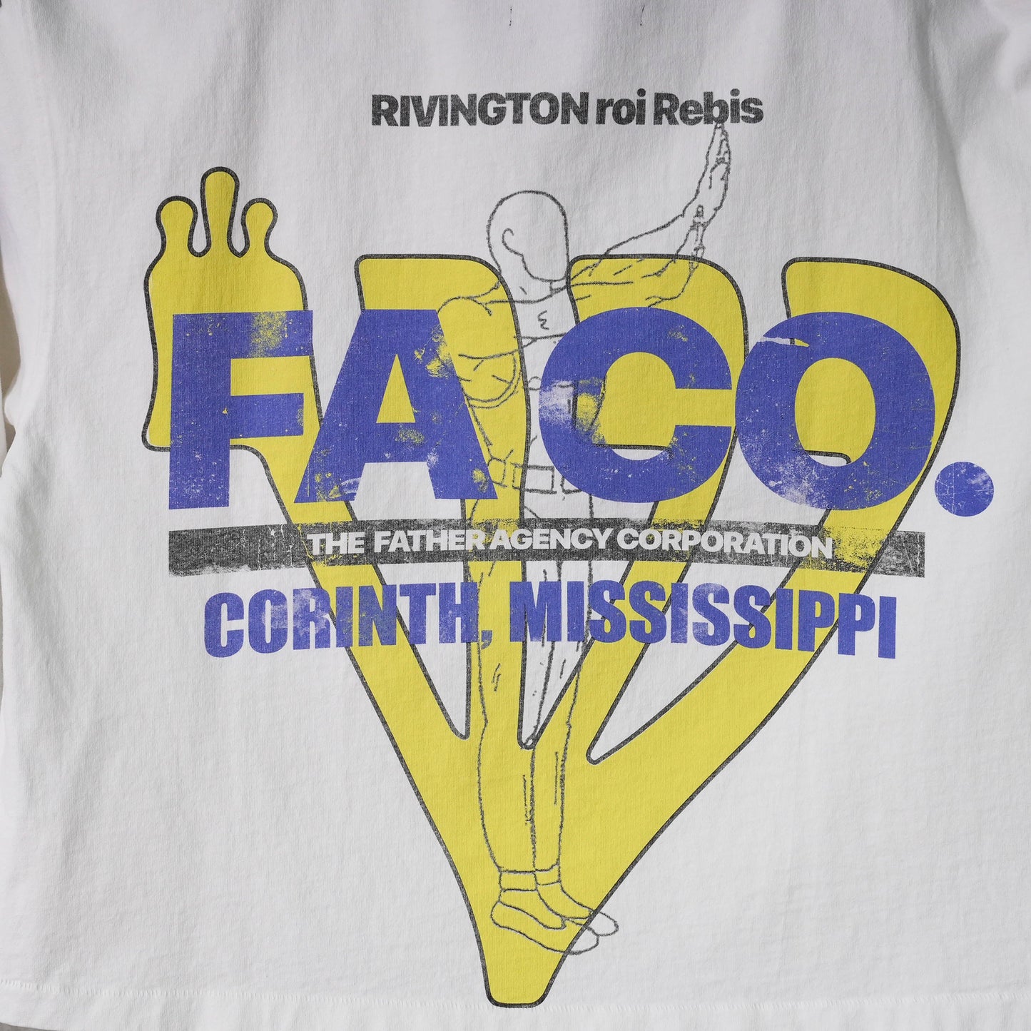 FA.CO LS TEE / OPTIC WHITE