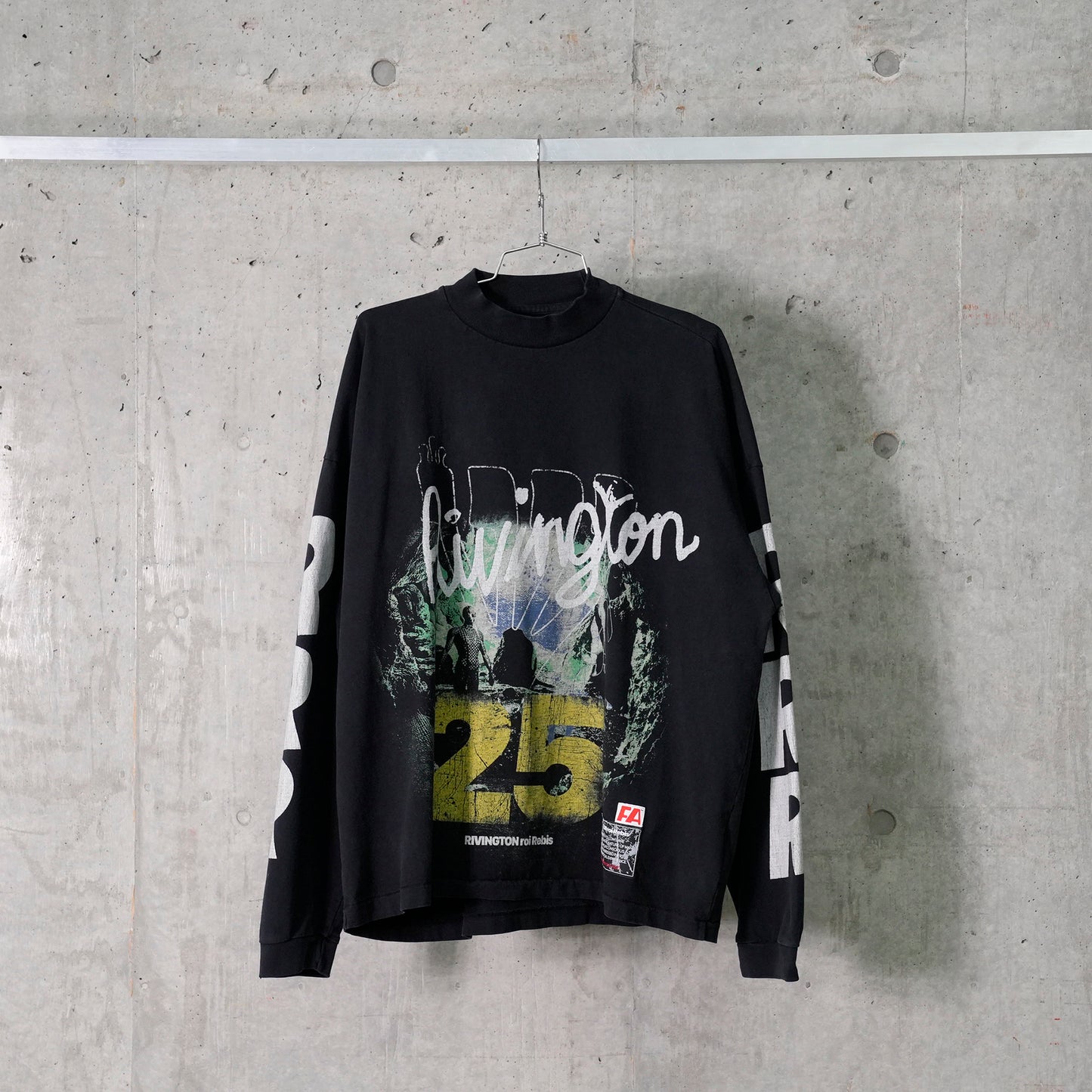 INNER CHAMBER LS TEE / JET BLACK