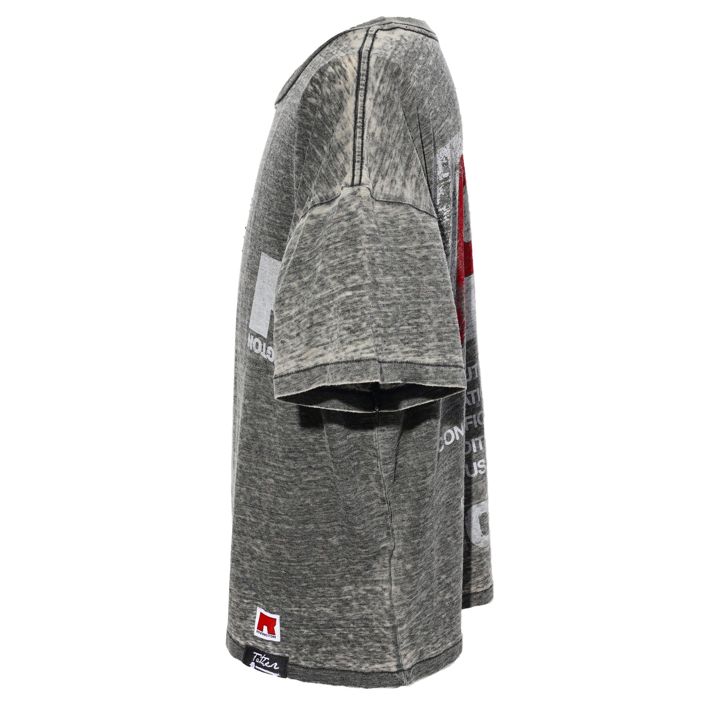 NATURE OF MAN TEE / WELDER BLACK BURNOUT