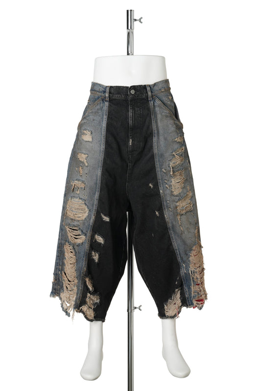 PENTACOST PANT / BLACK/INDIGO