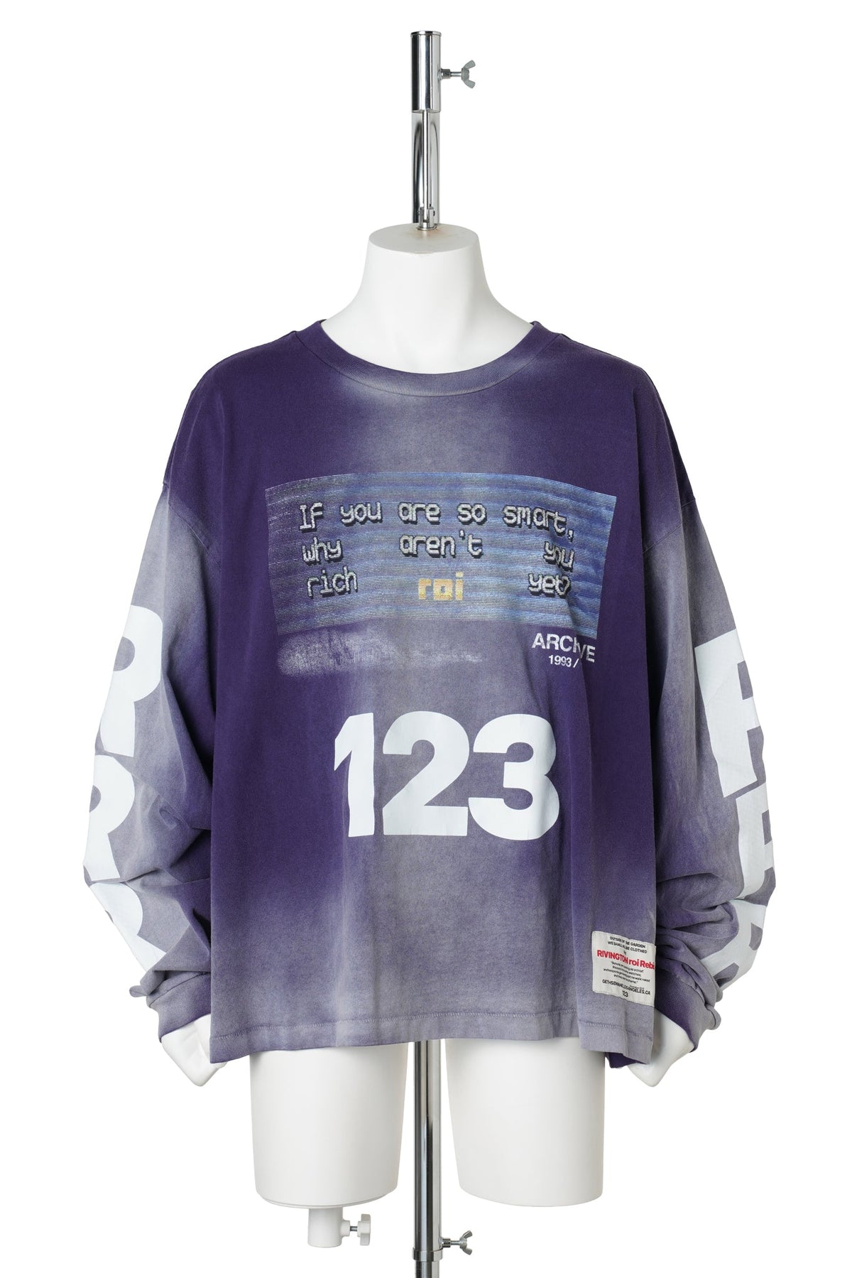 RICH CVA LS FADED / BLUE