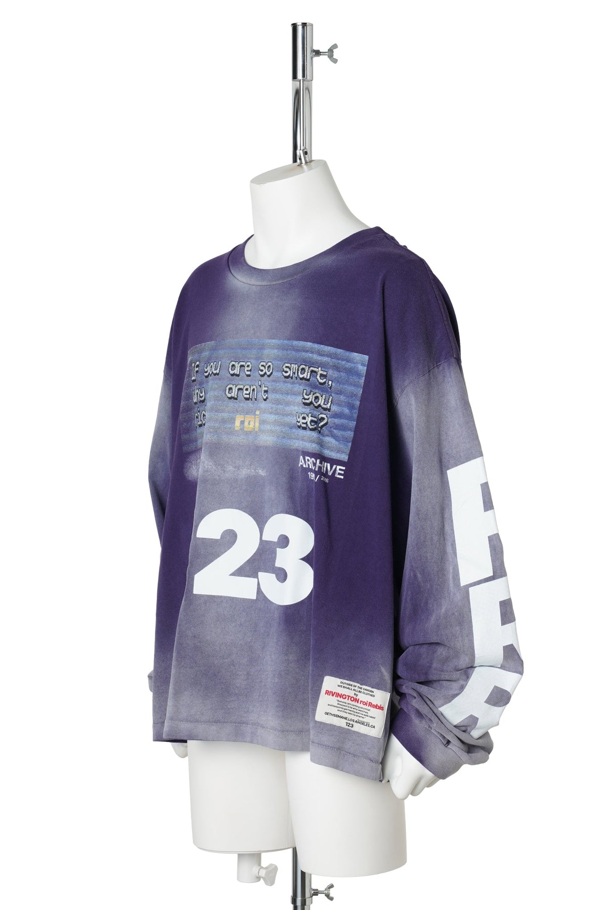 RICH CVA LS FADED / BLUE