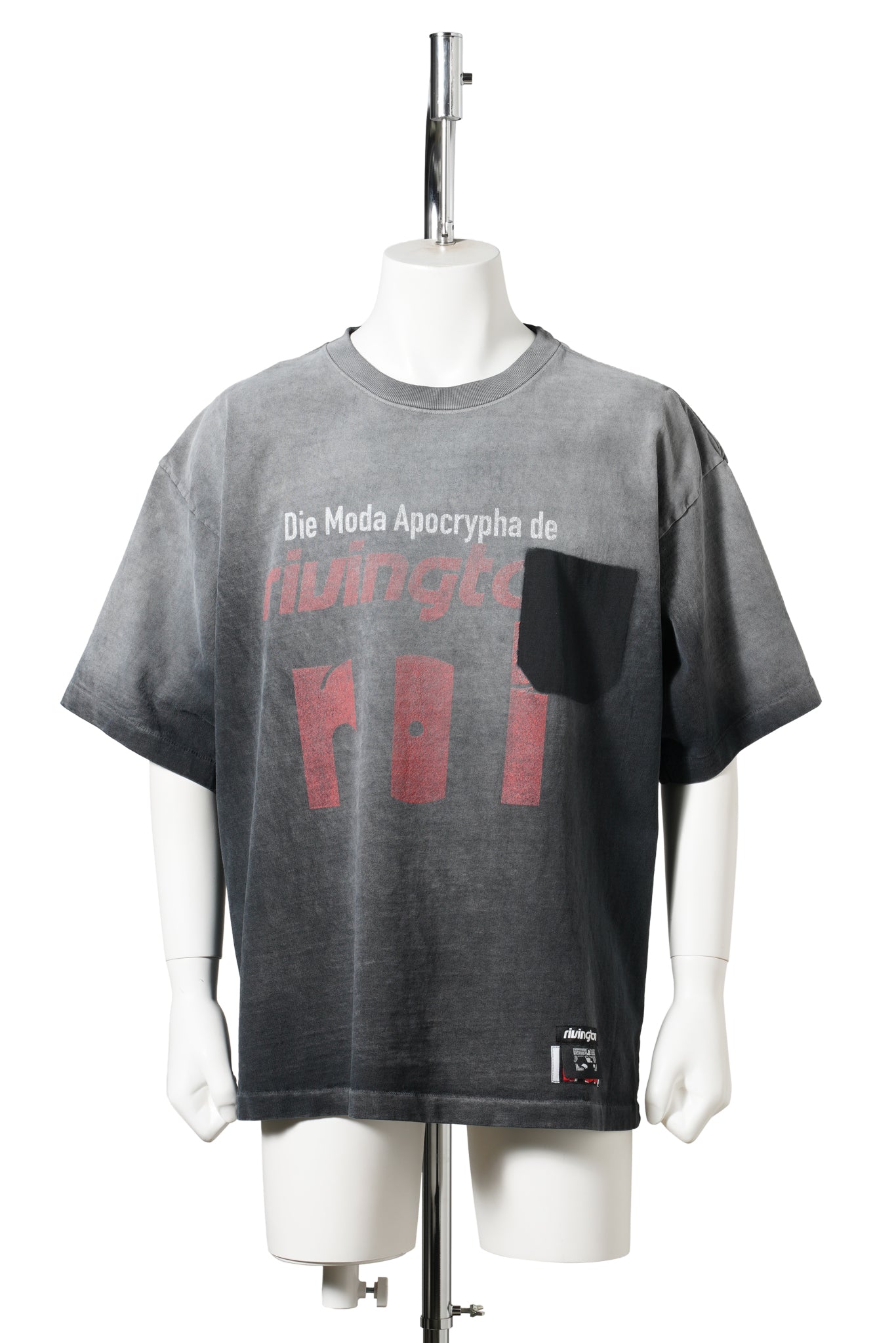 DIE MODA CVA TEE VINTAGE / BLACK