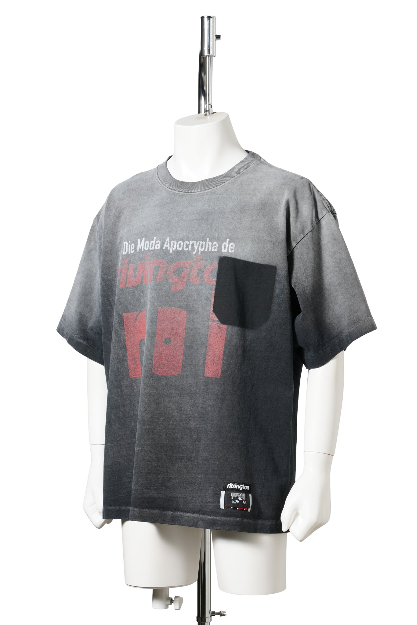 DIE MODA CVA TEE VINTAGE / BLACK