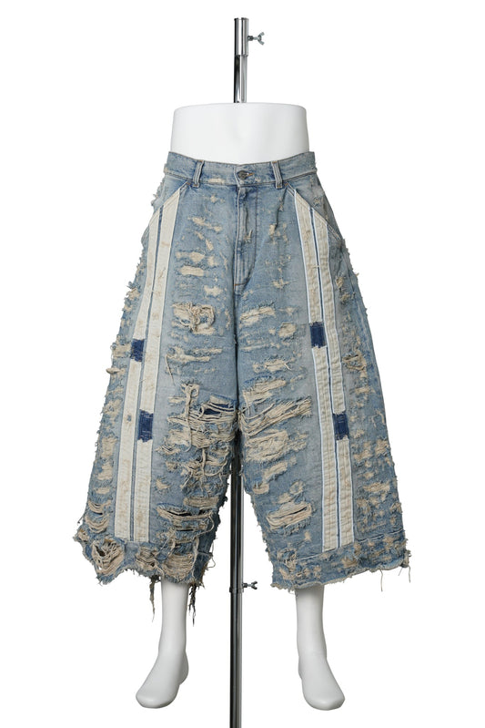HEIRO PROTESTANT PANT / INDIGO