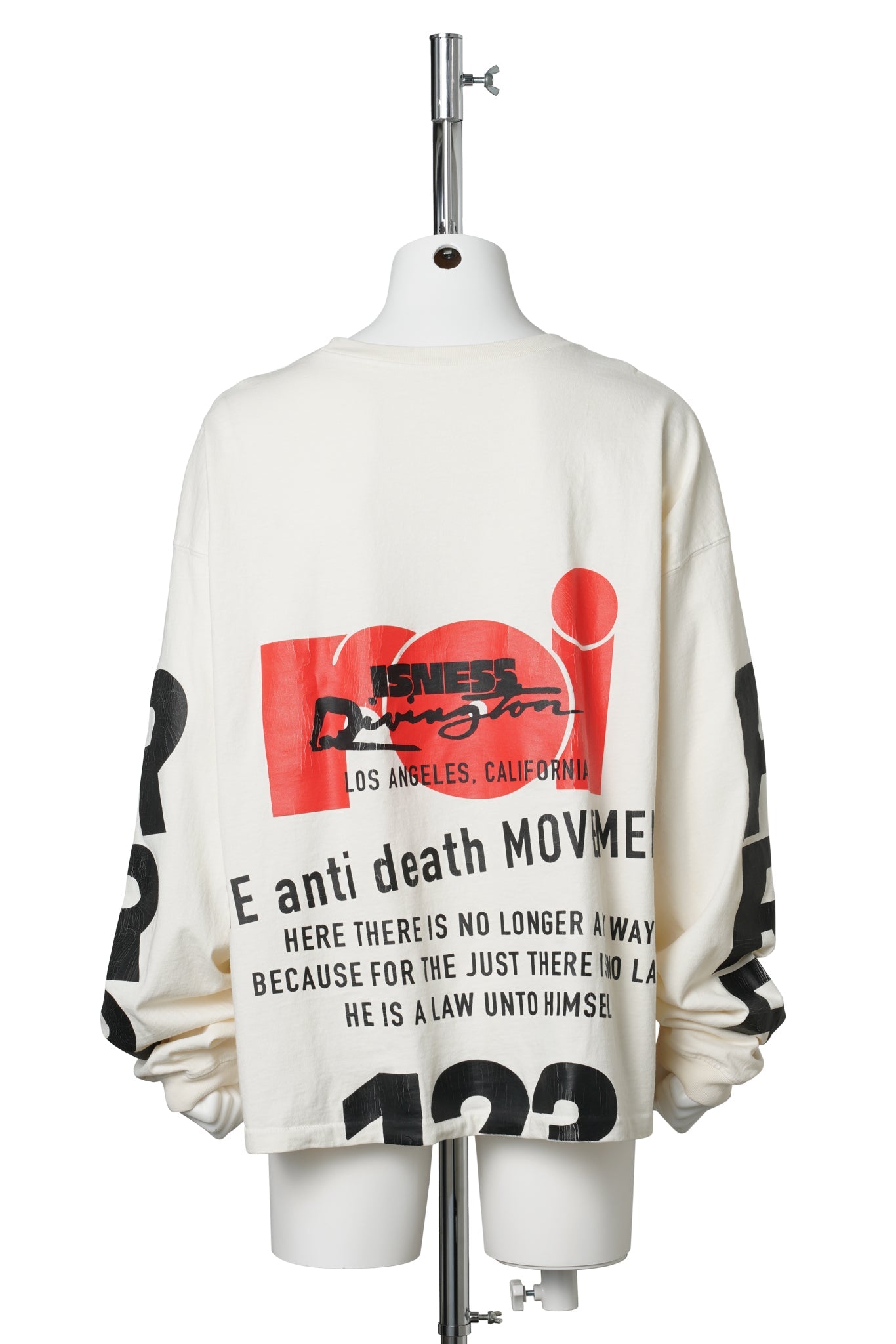 ISNESS CVA LS TEE MAX / WHITE