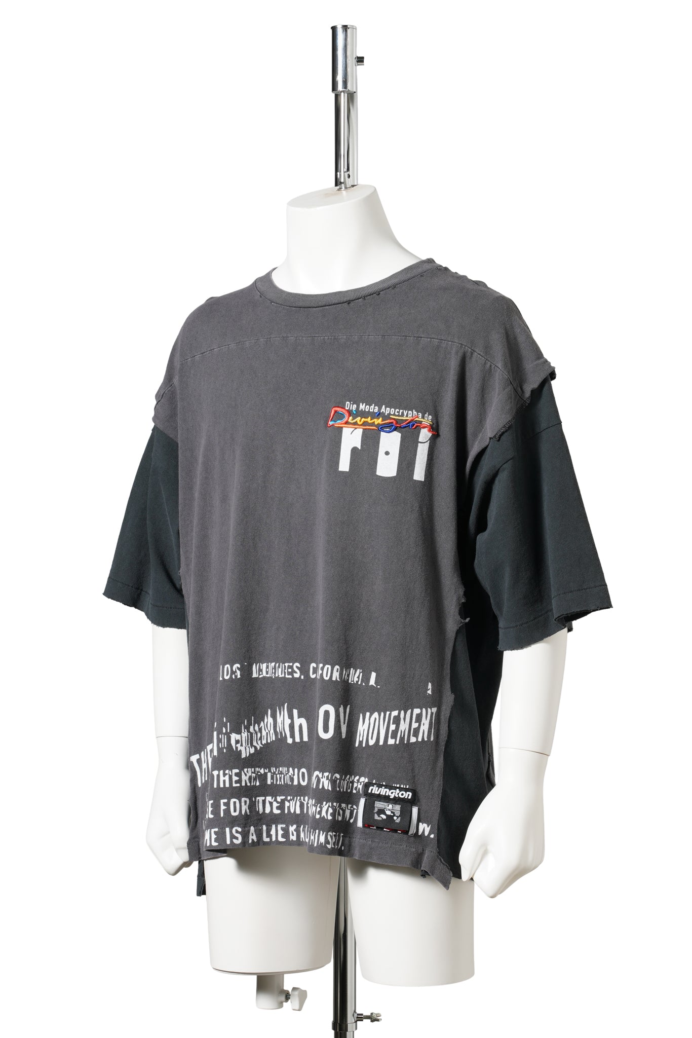 MODAAPOCRYPHA QUAD TEE / BLACK