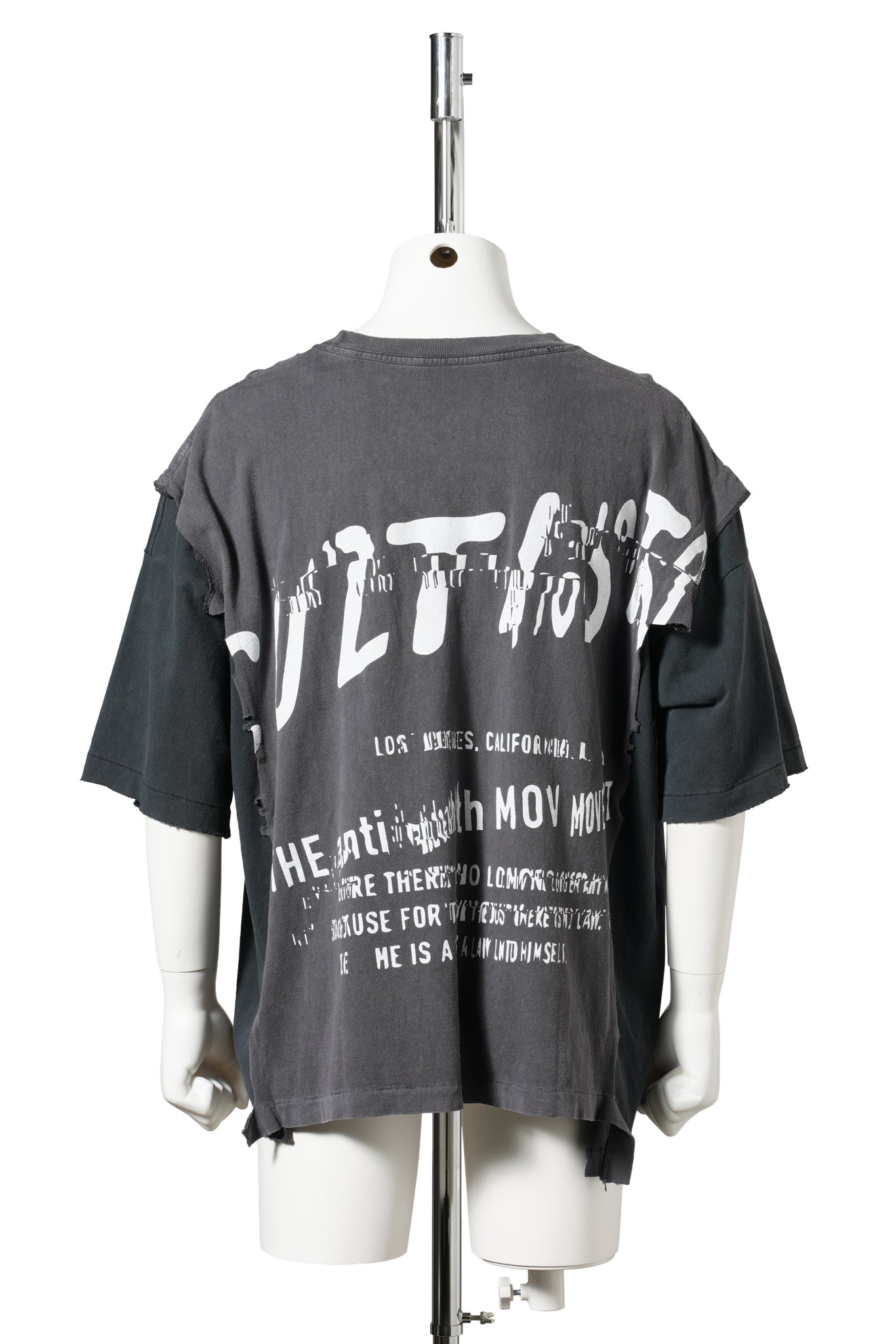 MODAAPOCRYPHA QUAD TEE / BLACK