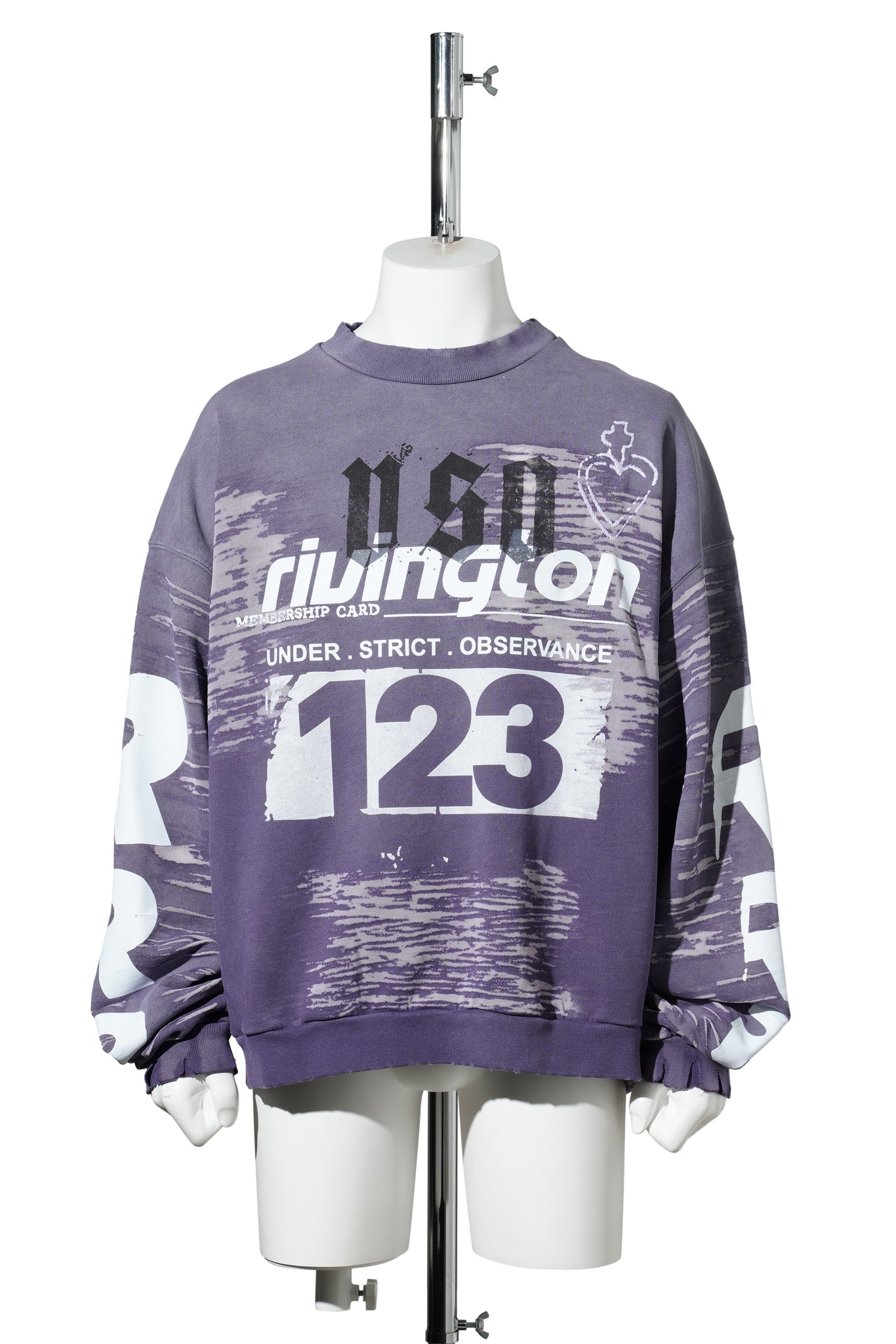 MEMBERSHIP USO CREW NECK / PURPLE