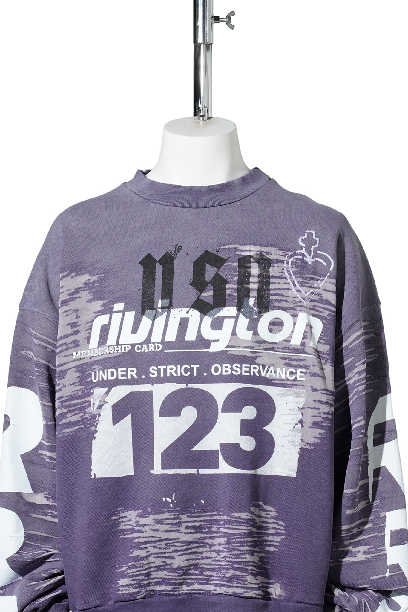 MEMBERSHIP USO CREW NECK / PURPLE