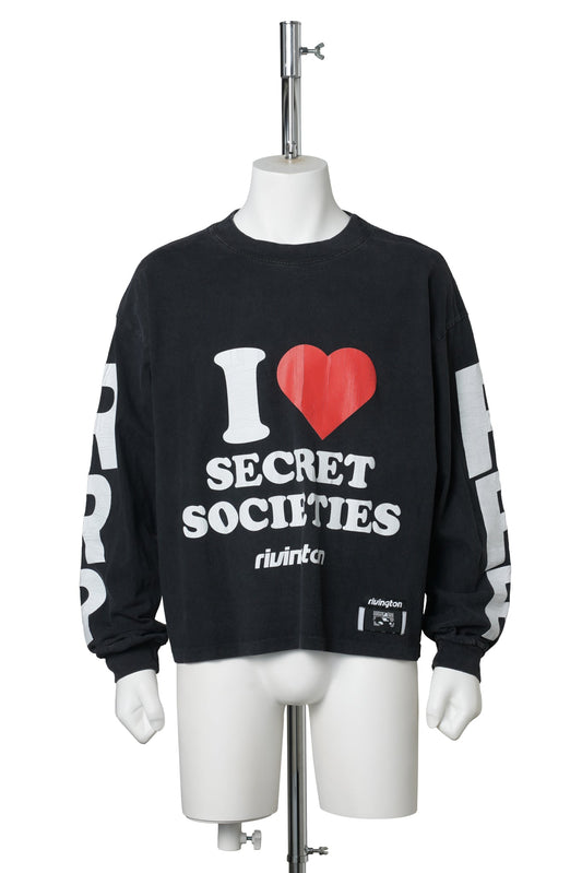 SECRET SOCIETITES GARDEN LS / BLACK
