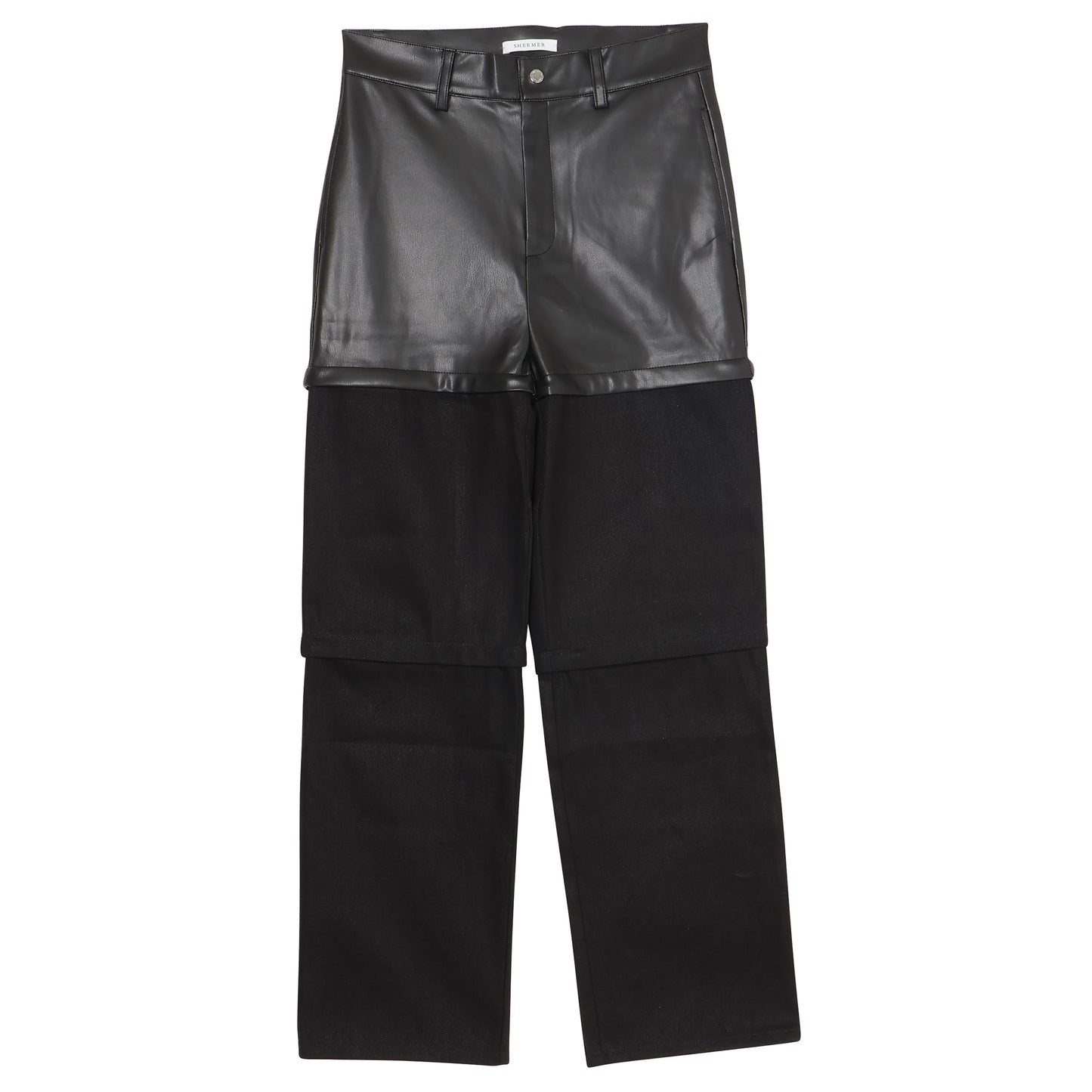 3 WAY DENIM PANTS / BLACK