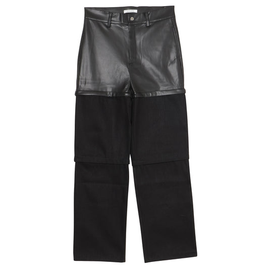 3 WAY DENIM PANTS / BLACK