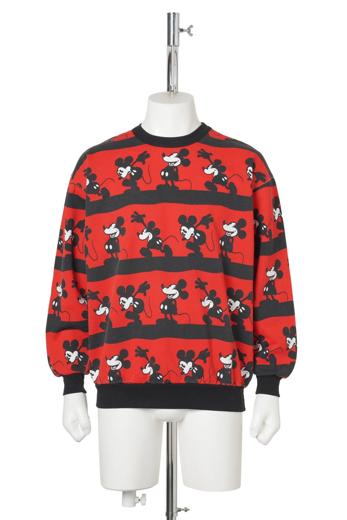 Mickey & Co. Monochrome Mickey Border Sweatshirt