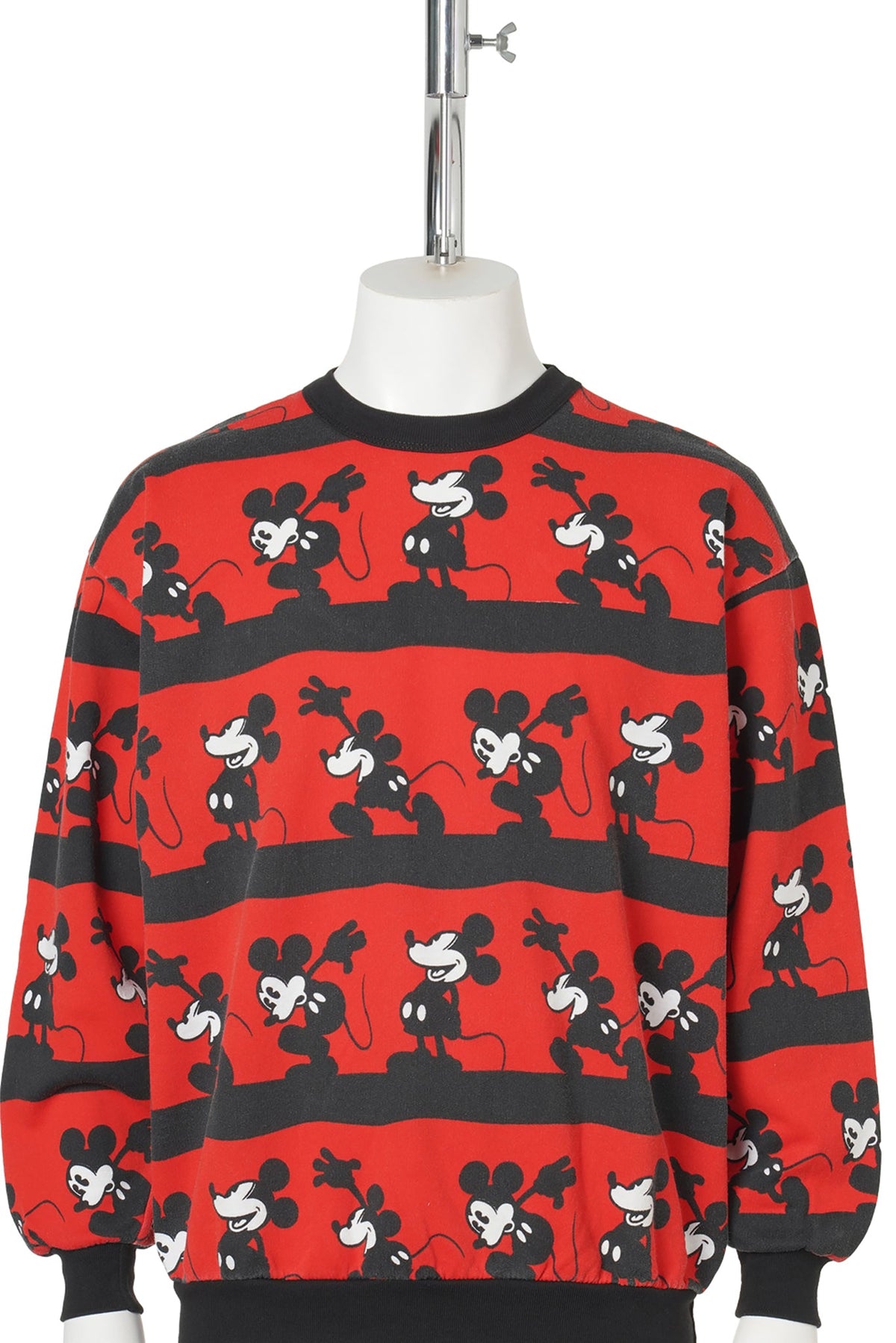 Mickey & Co. Monochrome Mickey Border Sweatshirt